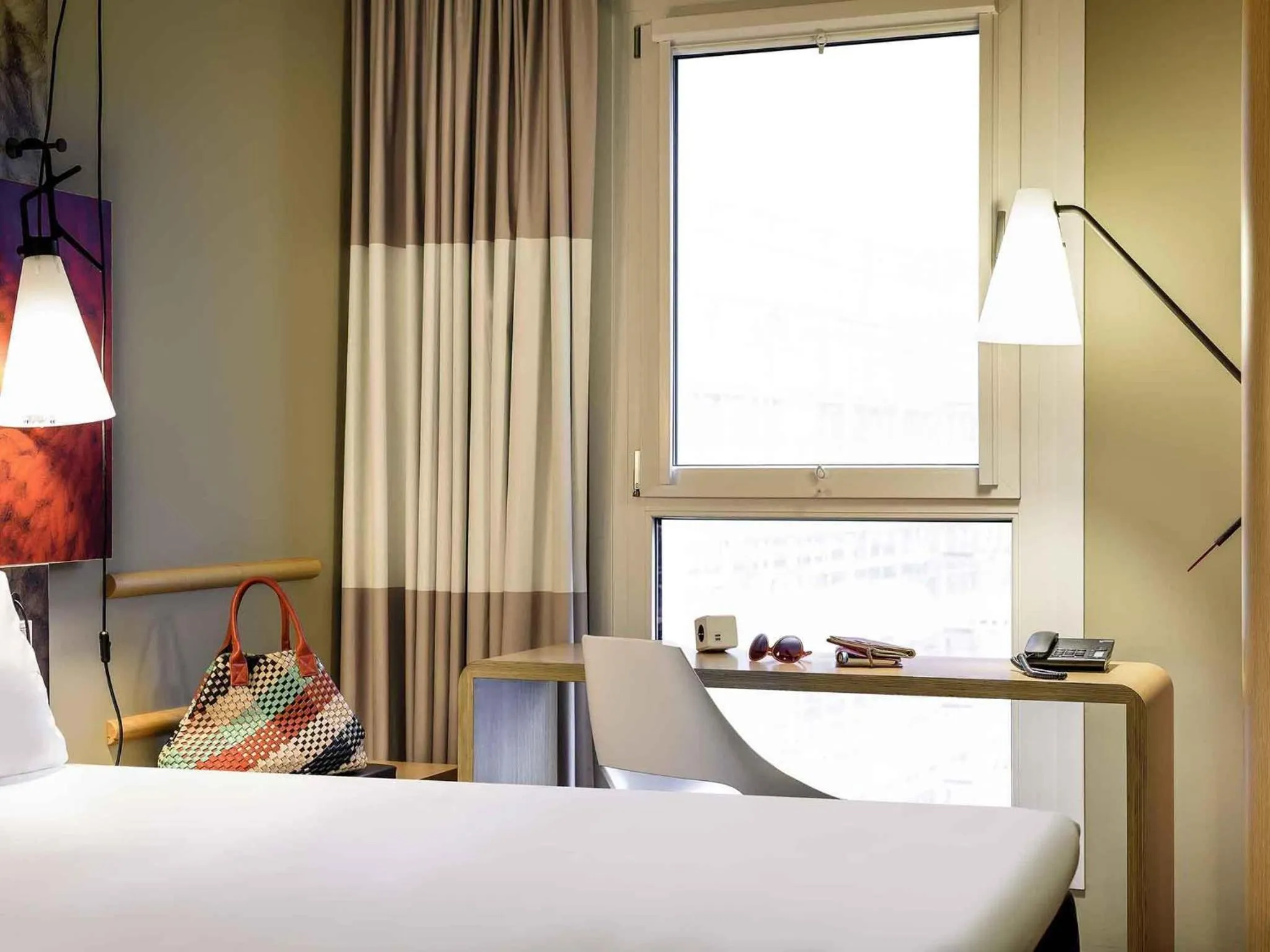 Bedroom in Ibis Leipzig City