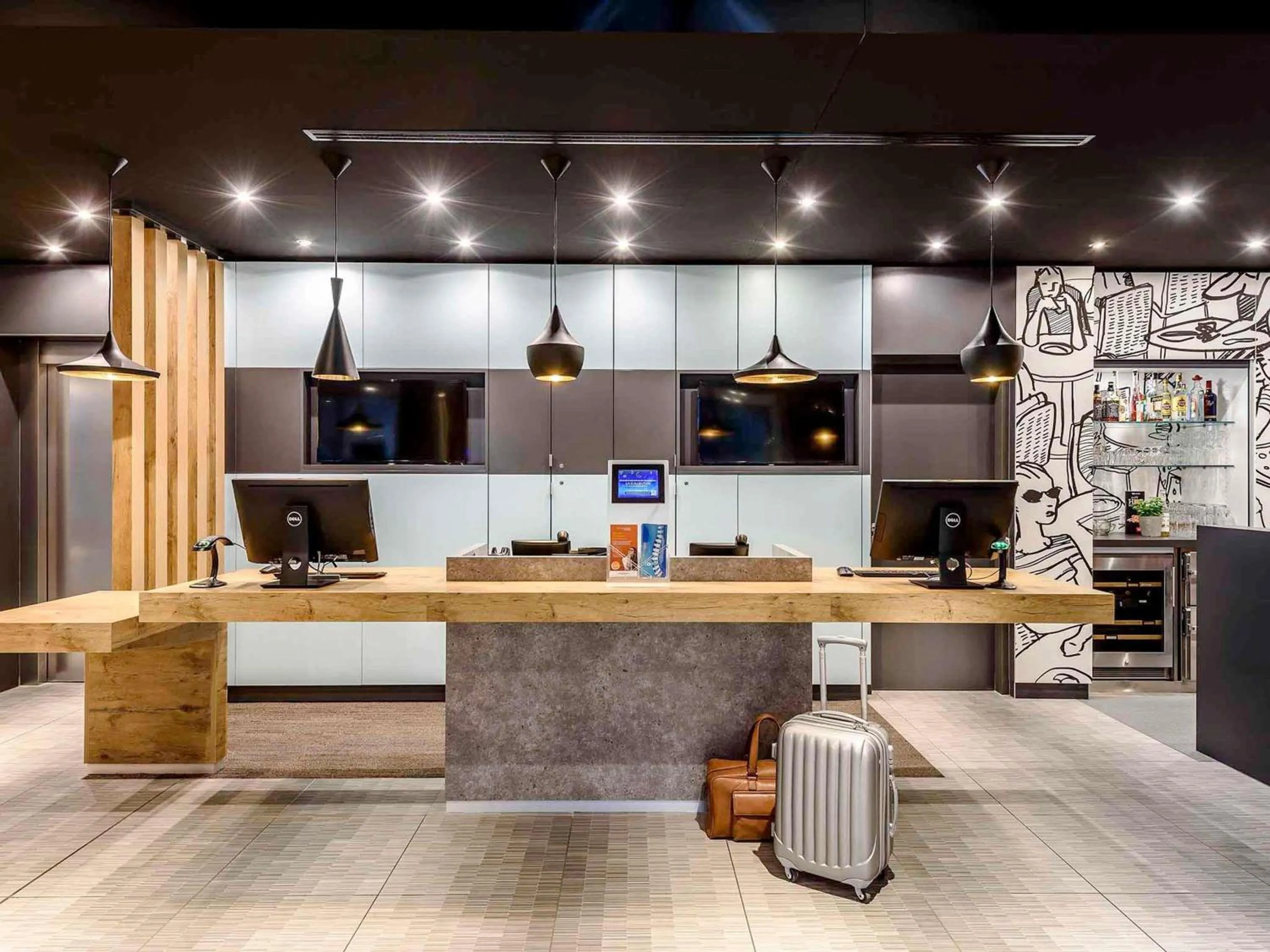 Property building in Ibis Leipzig City