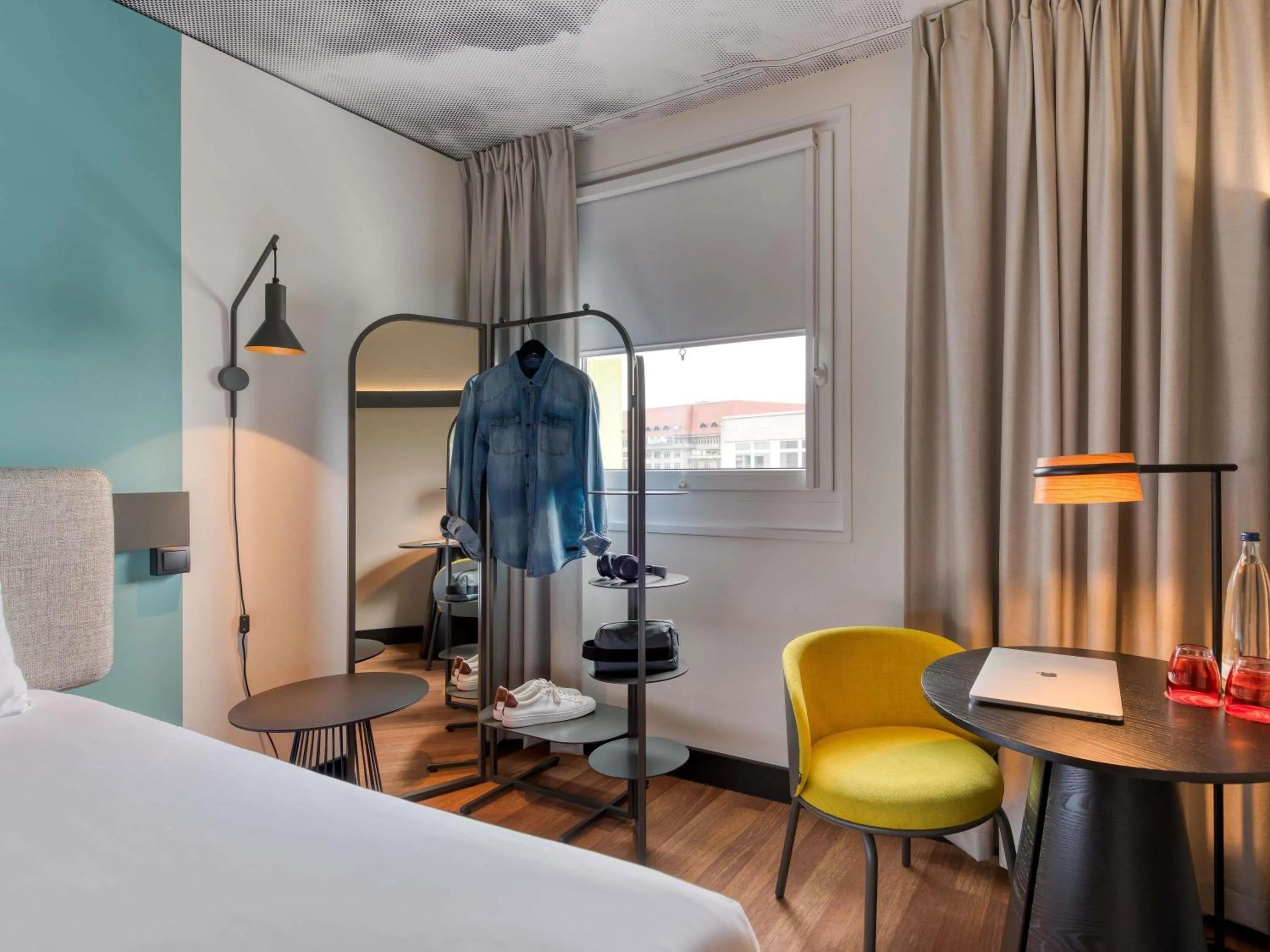 Bedroom, Bed in Ibis Leipzig City