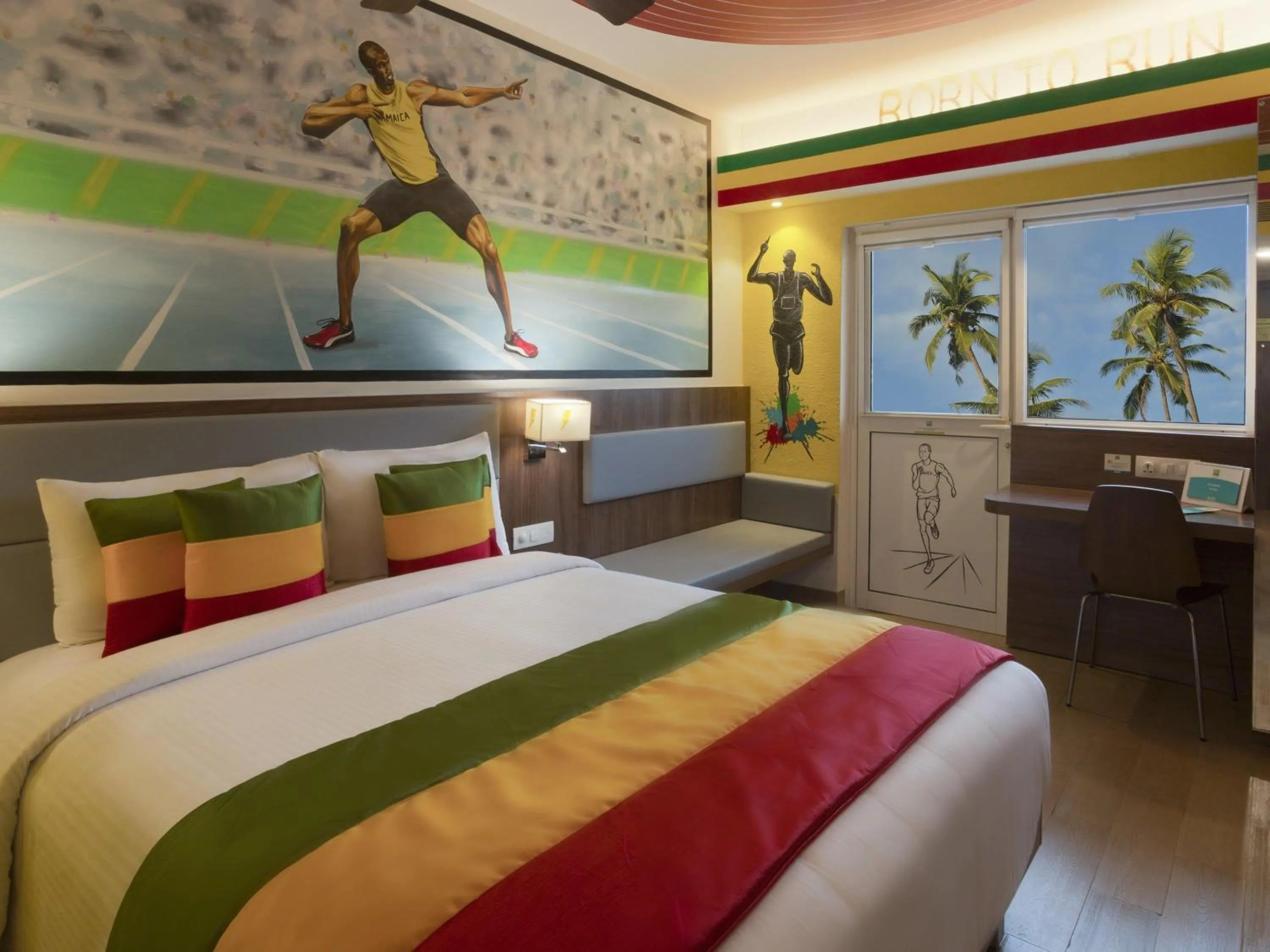 Bedroom, Bed in ibis Styles Goa Calangute - An Accor Brand
