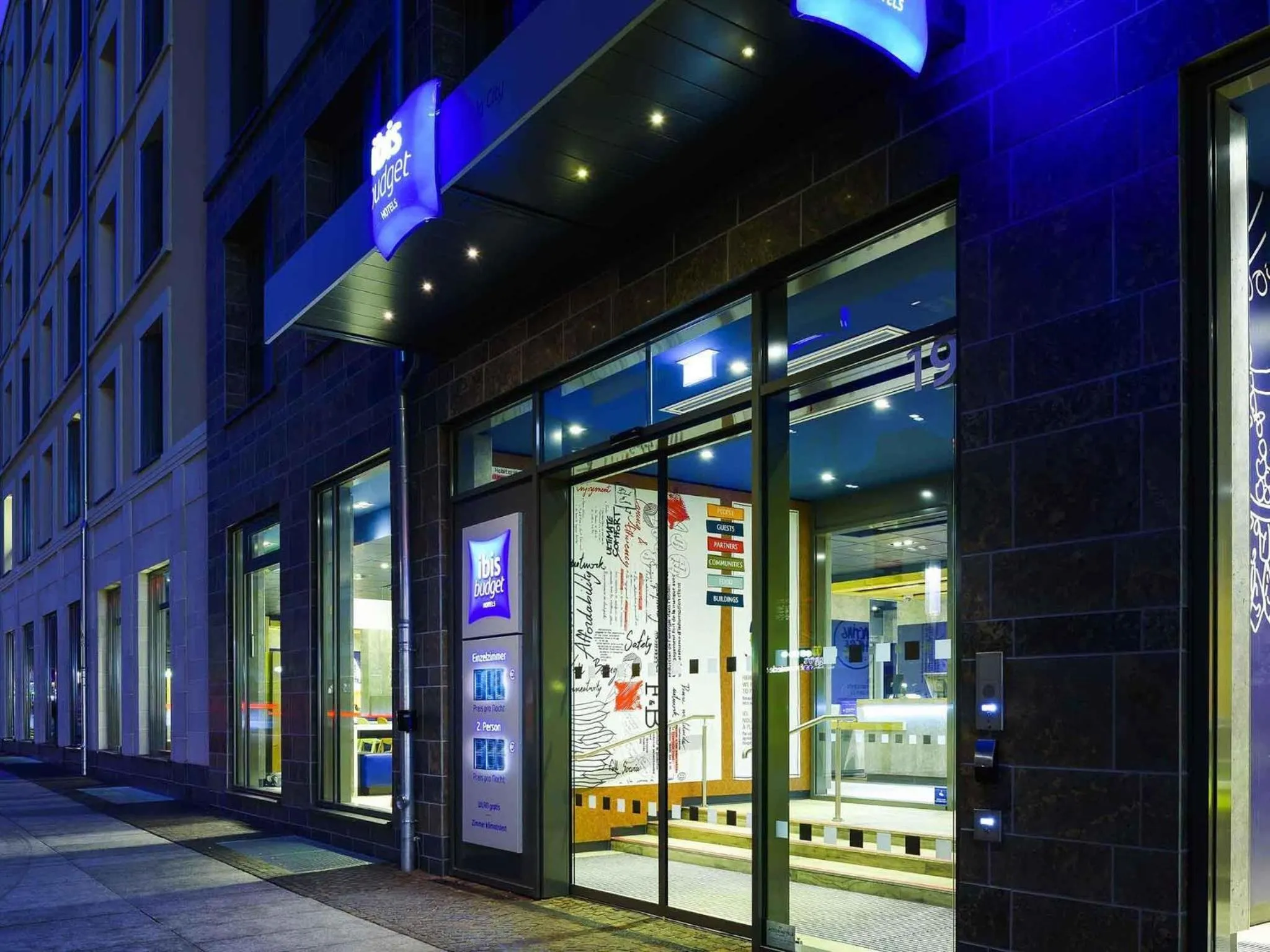 Property building in Ibis Budget Leipzig City