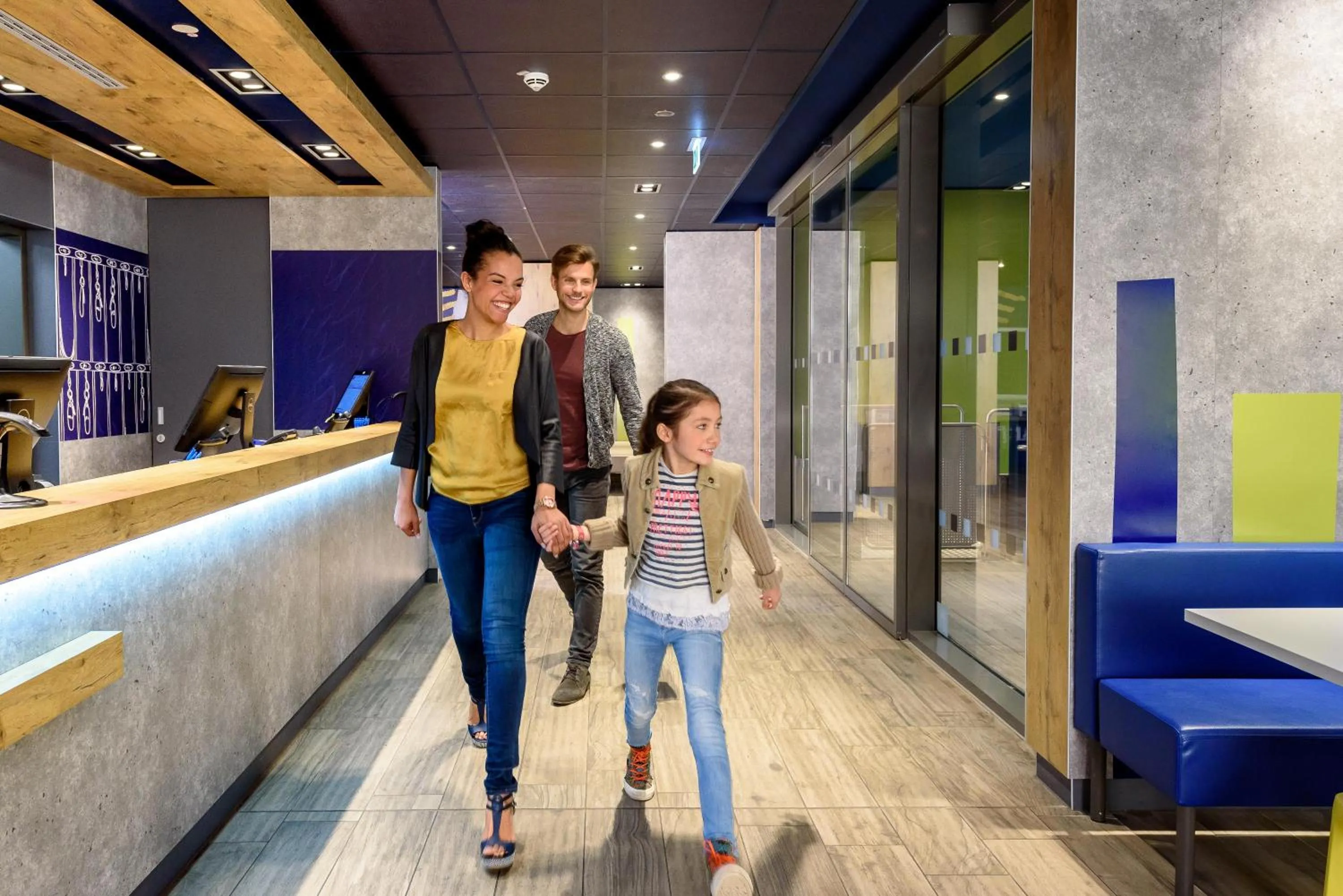 Lobby or reception in Ibis Budget Leipzig City