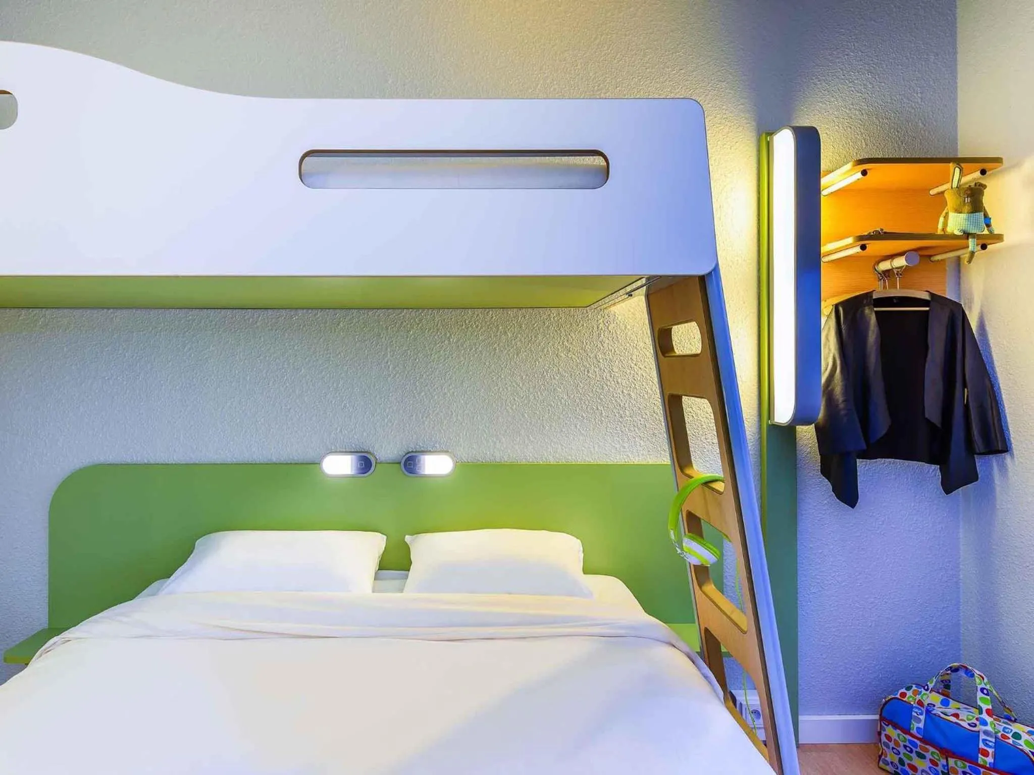 Bedroom in Ibis Budget Leipzig City