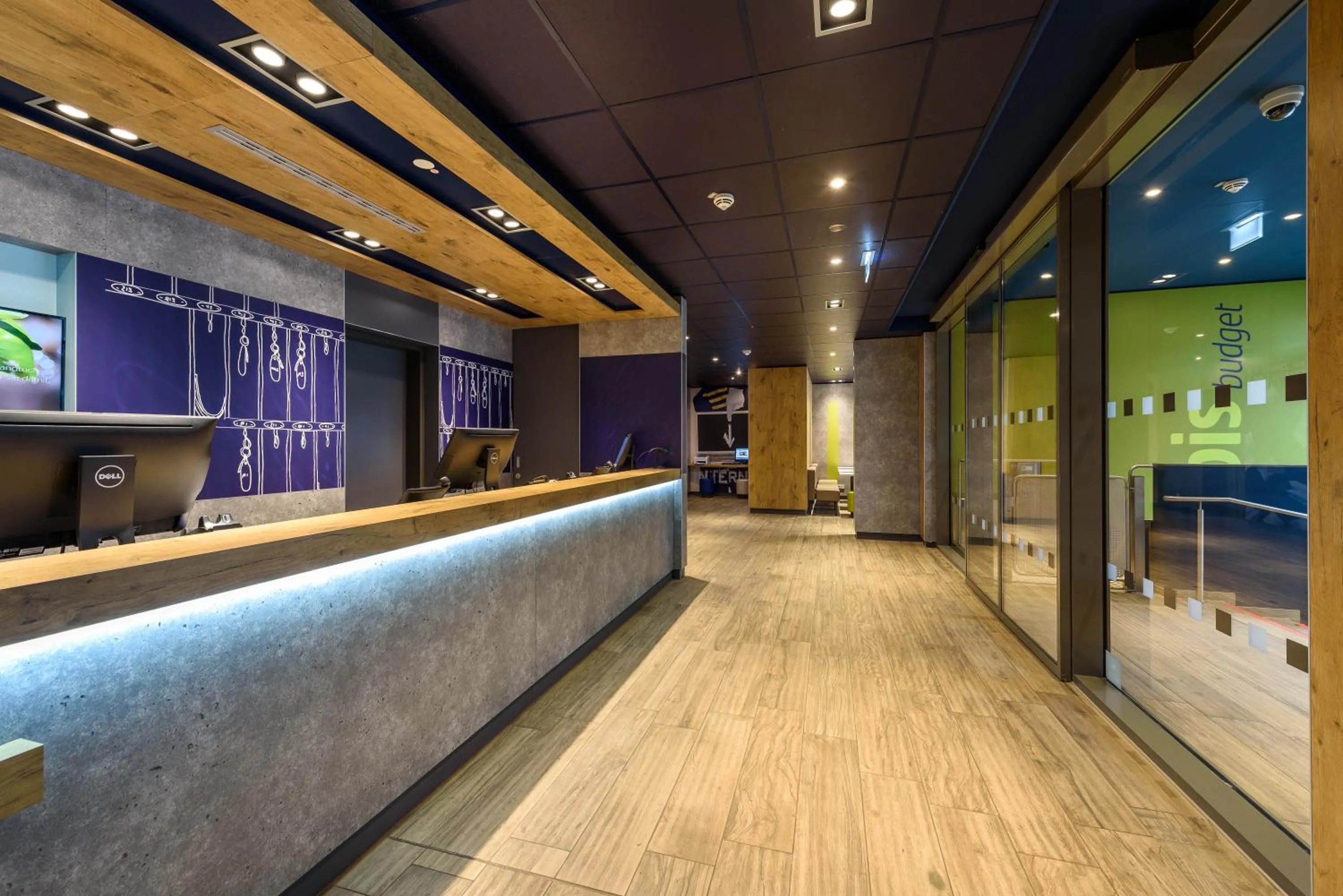 Lobby or reception in Ibis Budget Leipzig City