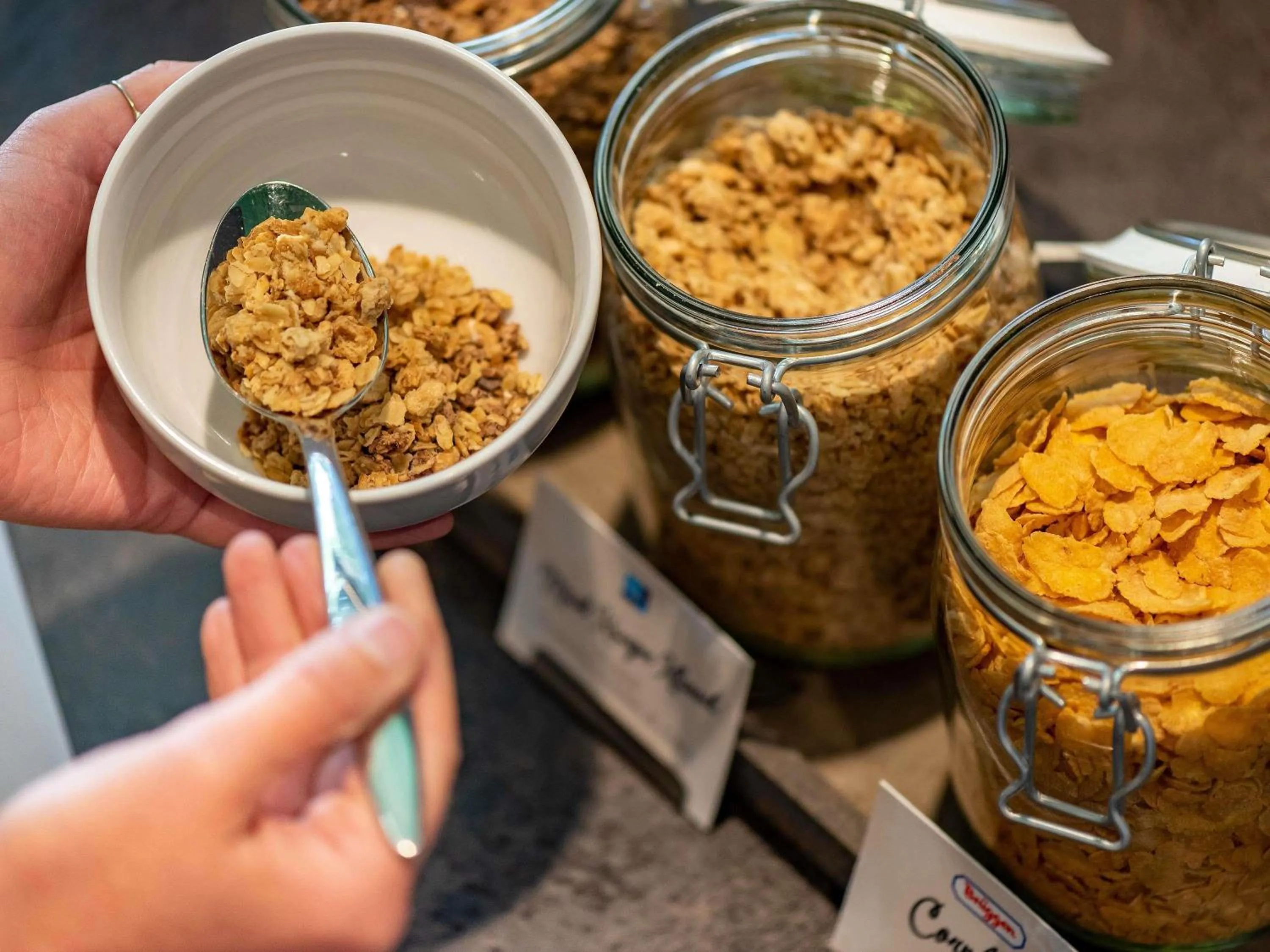 Breakfast in ibis Styles Tuebingen