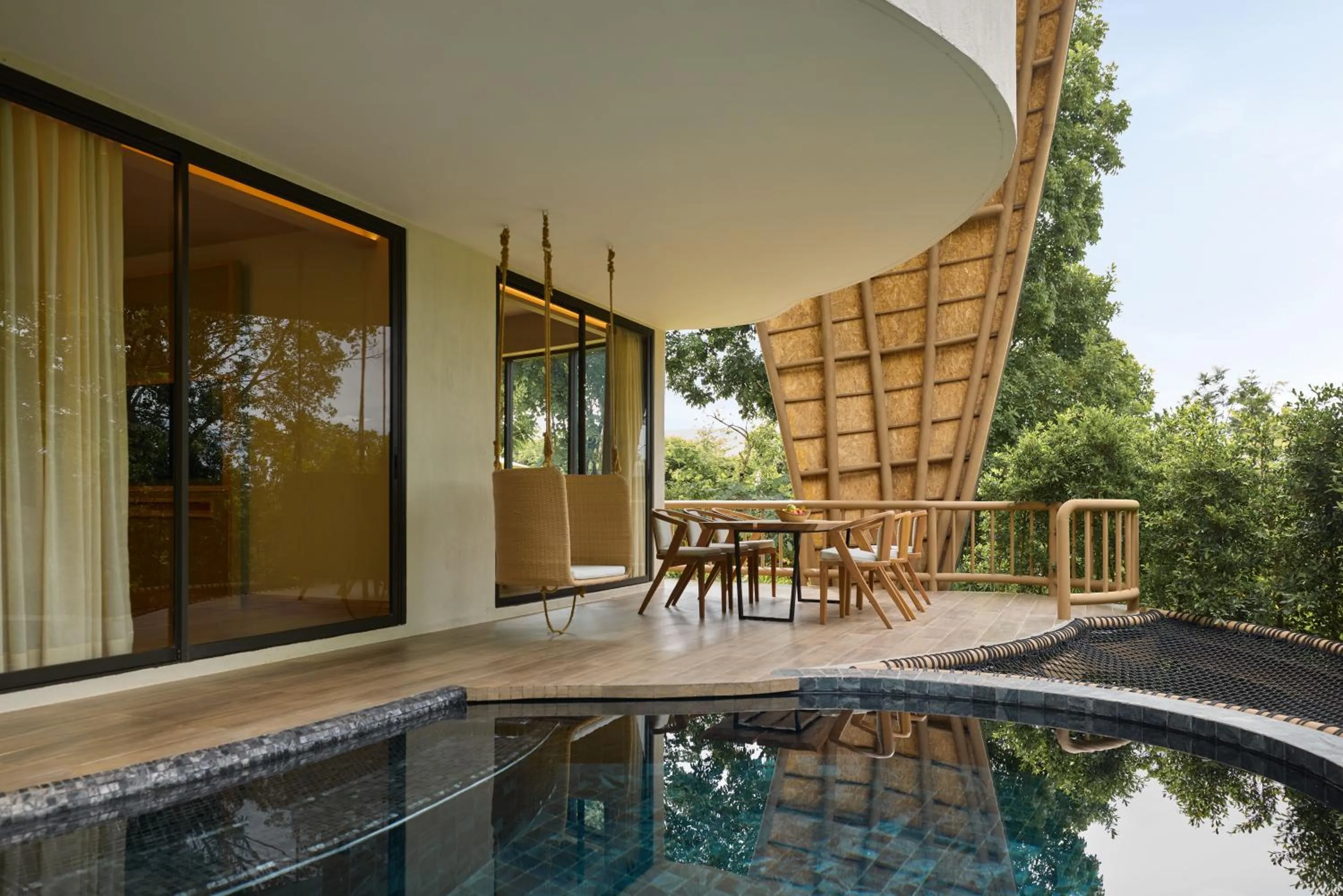Swimming pool in dusitD2 Khao Yai