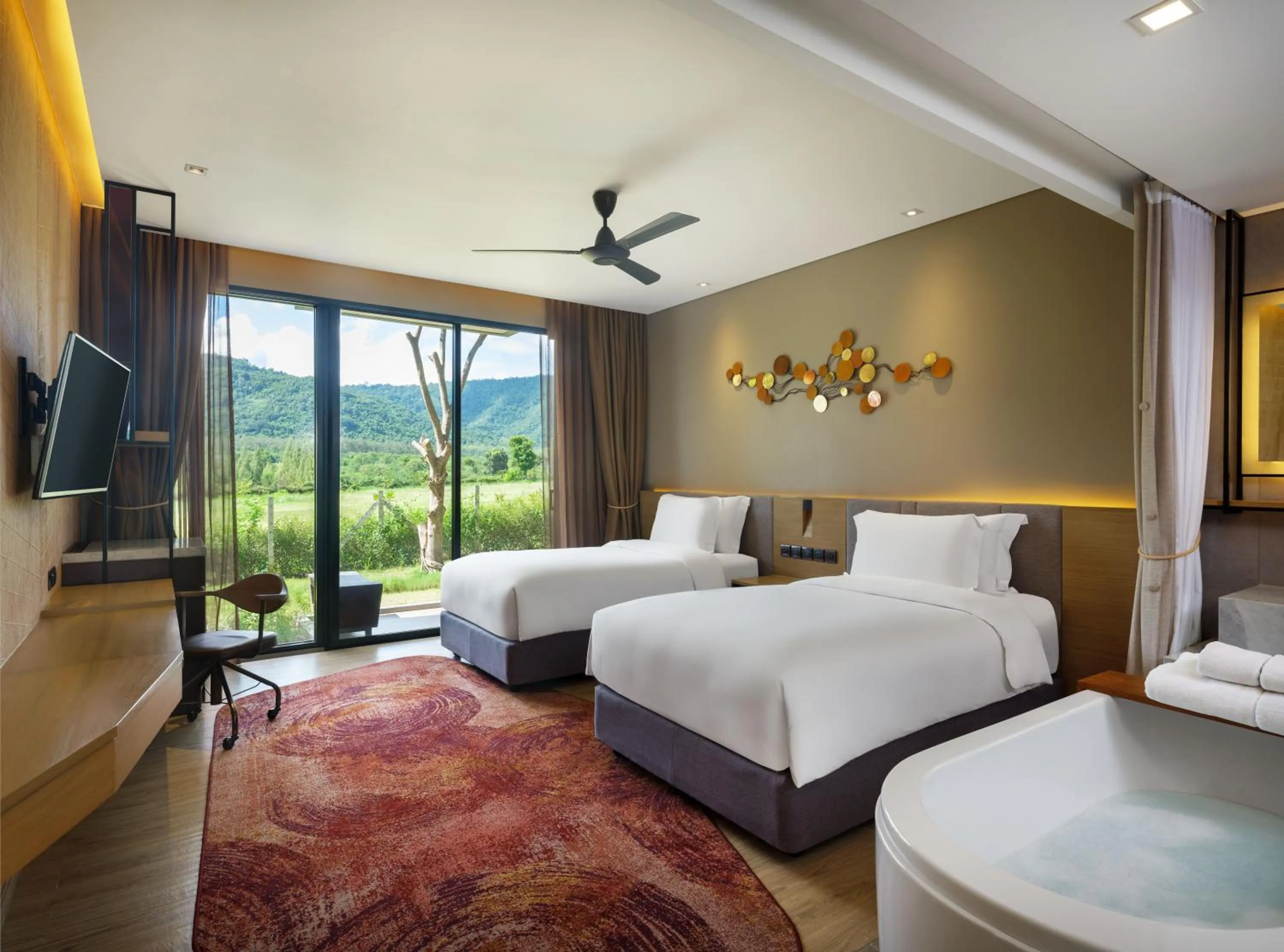Photo of the whole room, Bed in dusitD2 Khao Yai