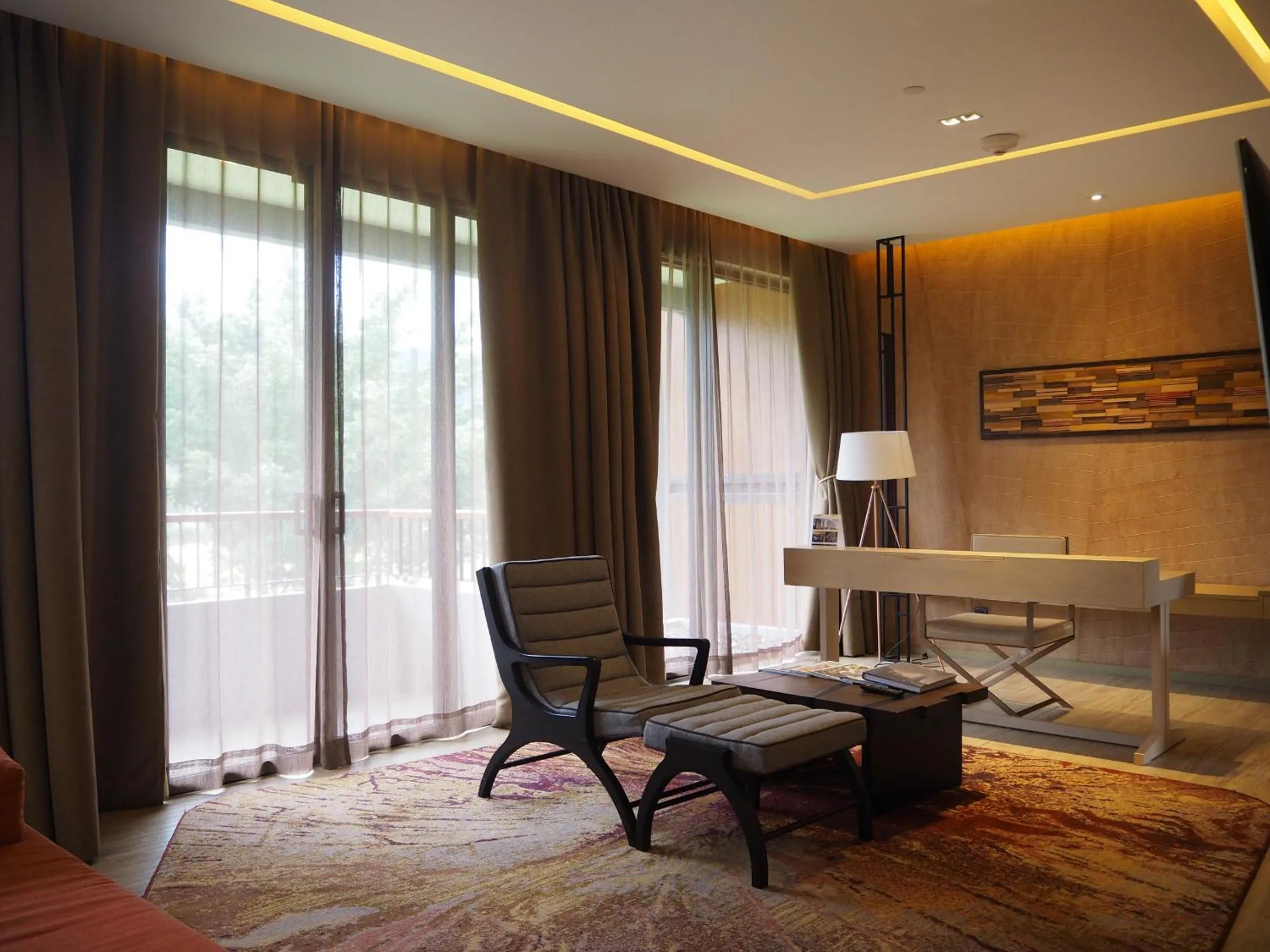 Living room in dusitD2 Khao Yai