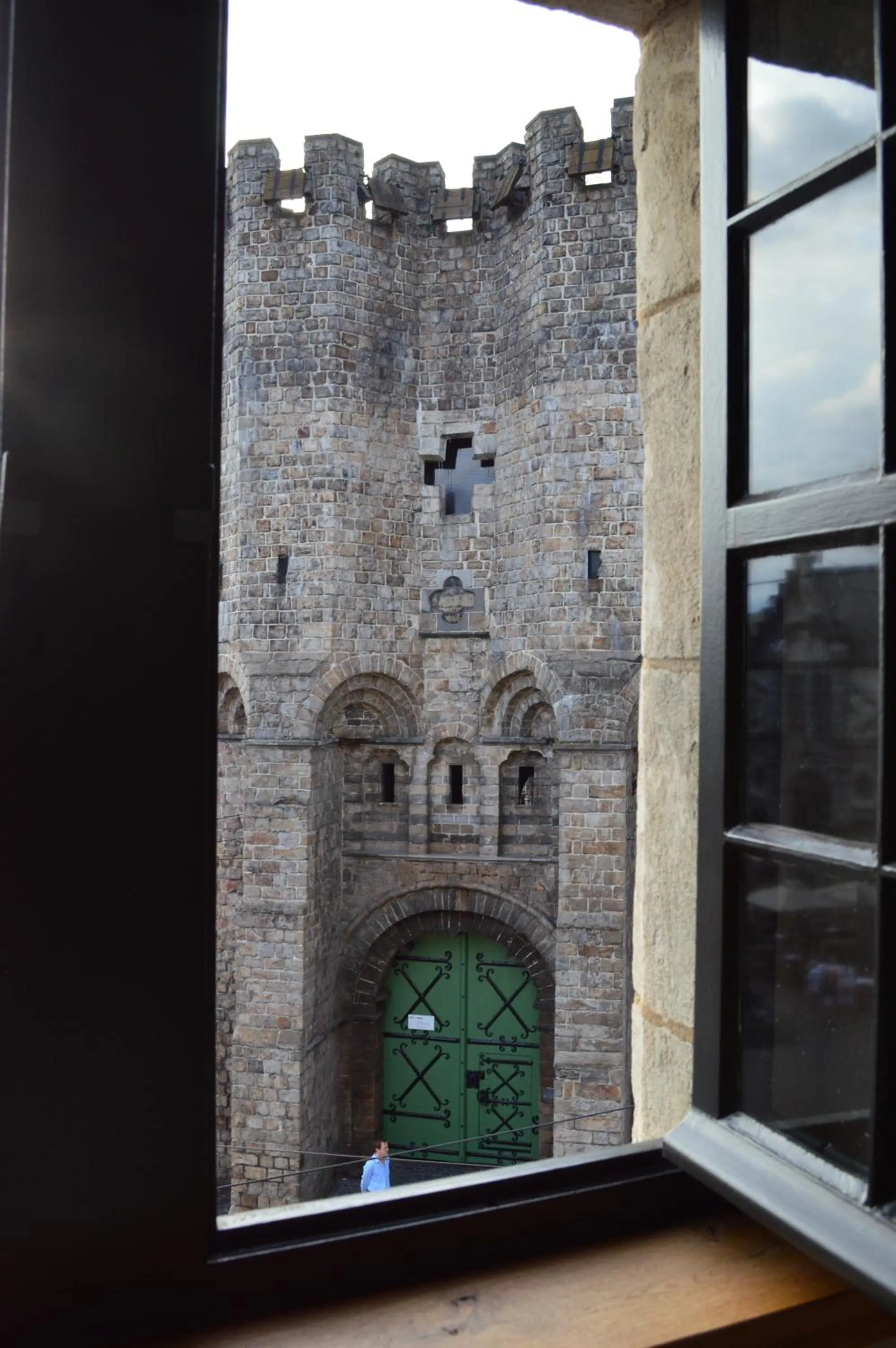 Landmark view in De Waterzooi Lodge