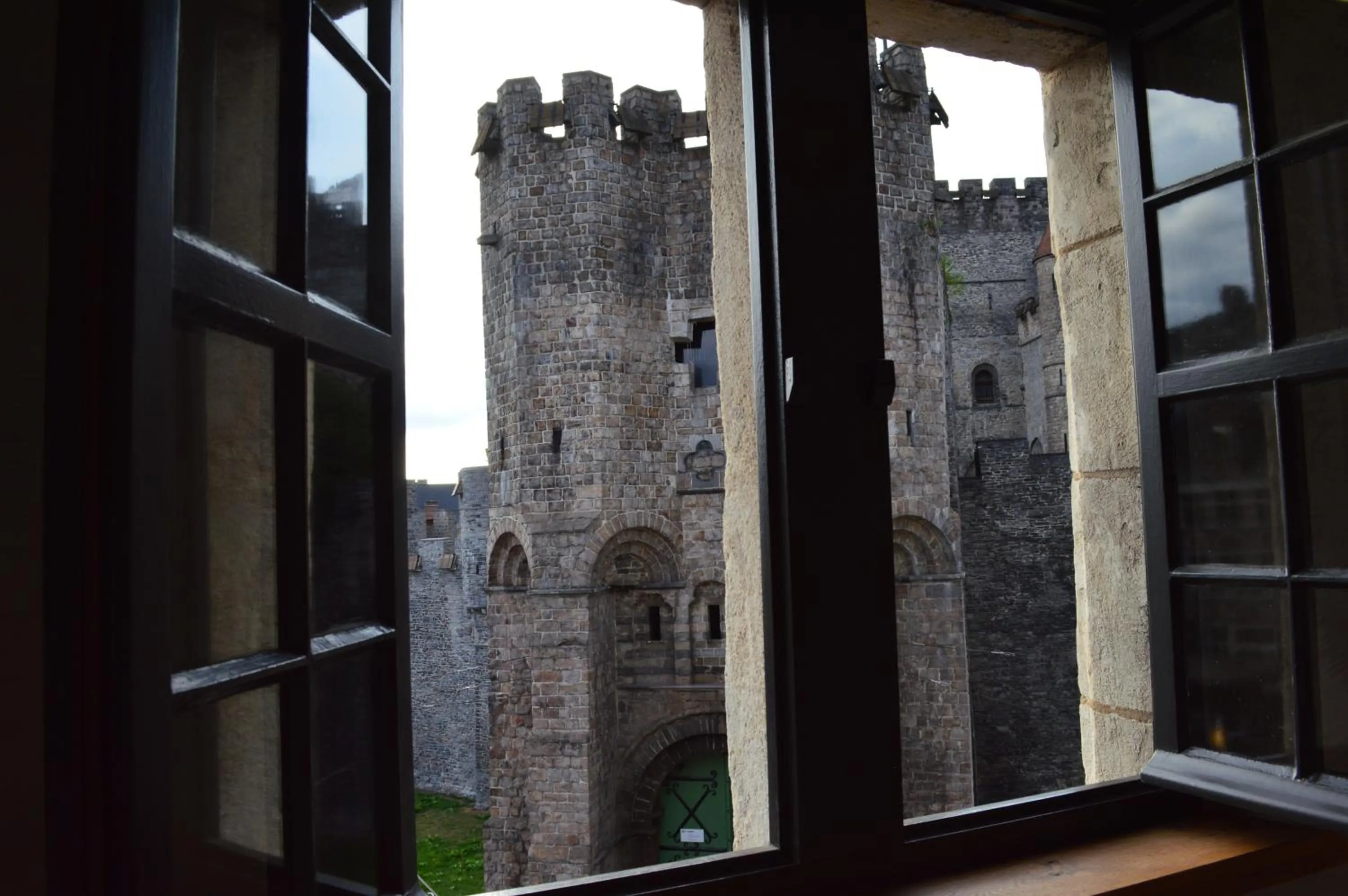 Landmark view in De Waterzooi Lodge