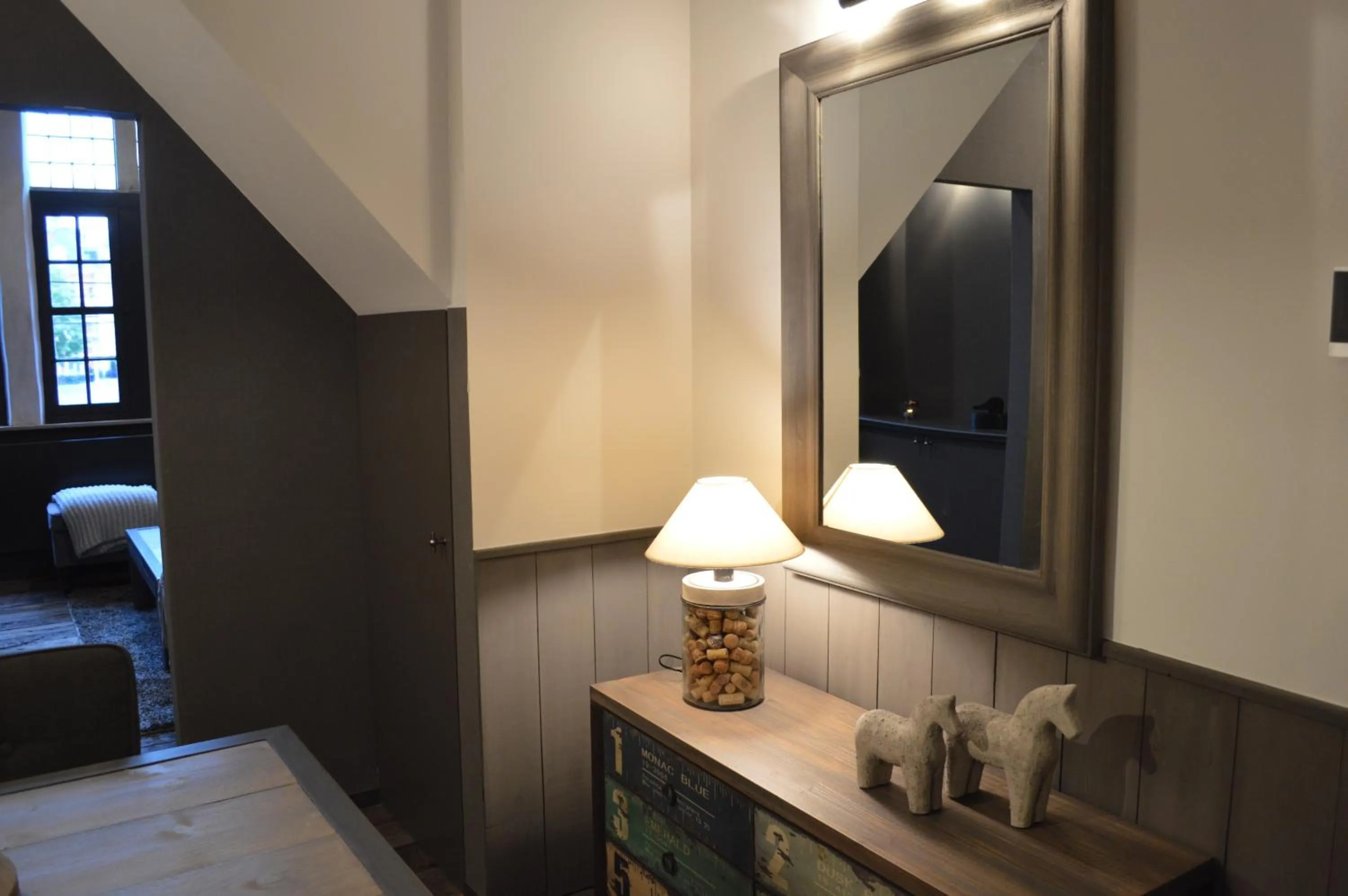 Decorative detail in De Waterzooi Lodge