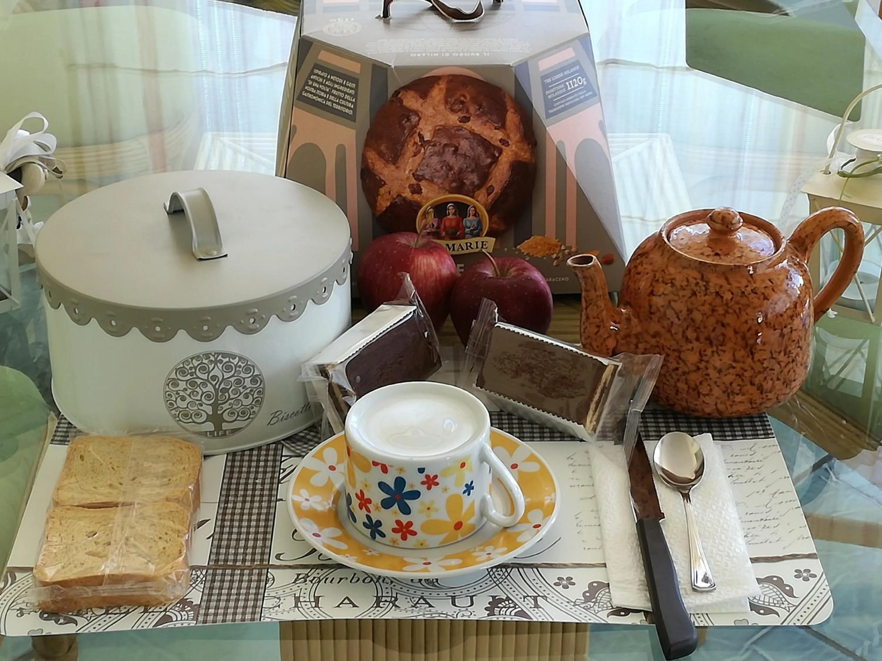 Italian breakfast in B&B Ap