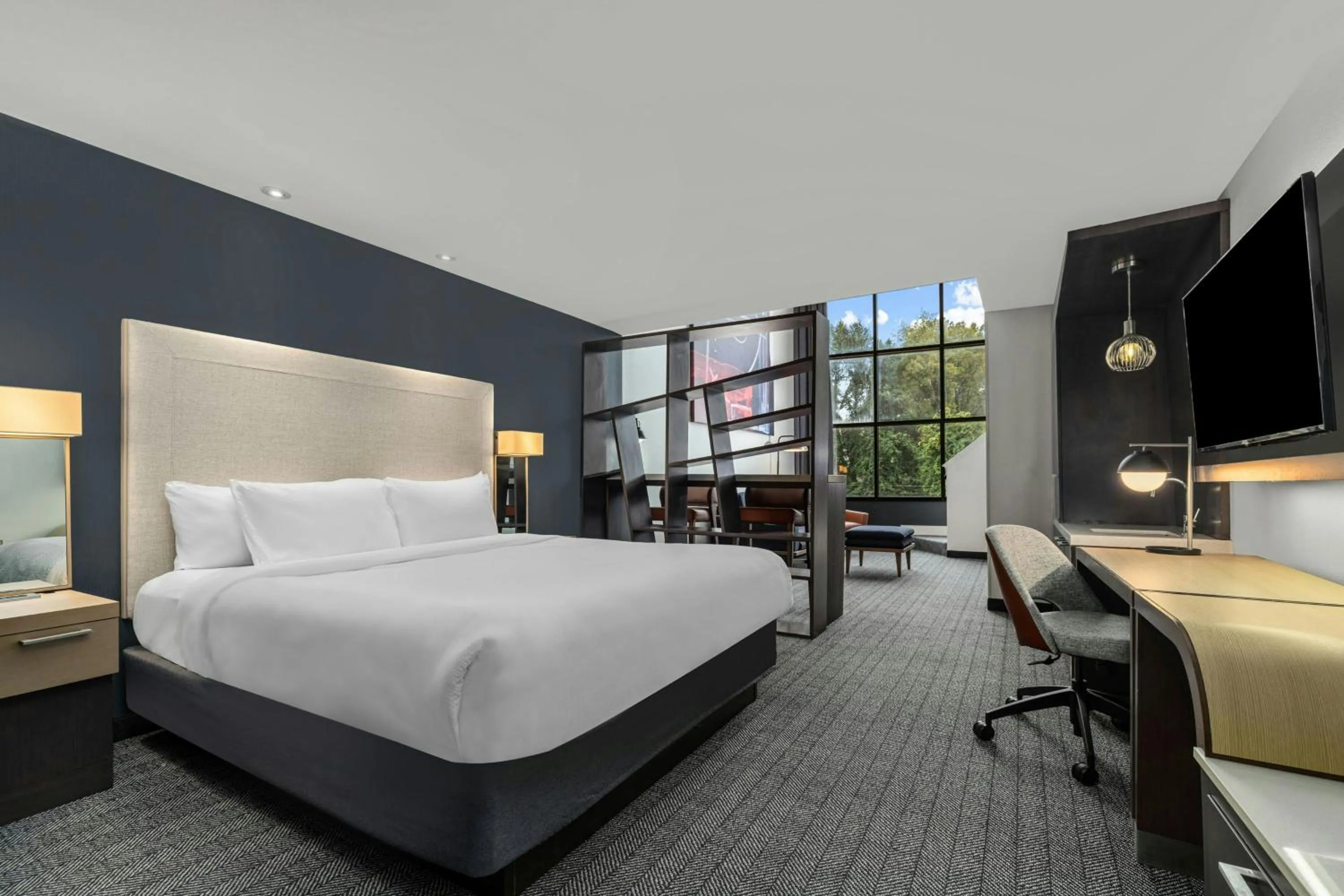 Bedroom, Bed in Courtyard by Marriott Oxford