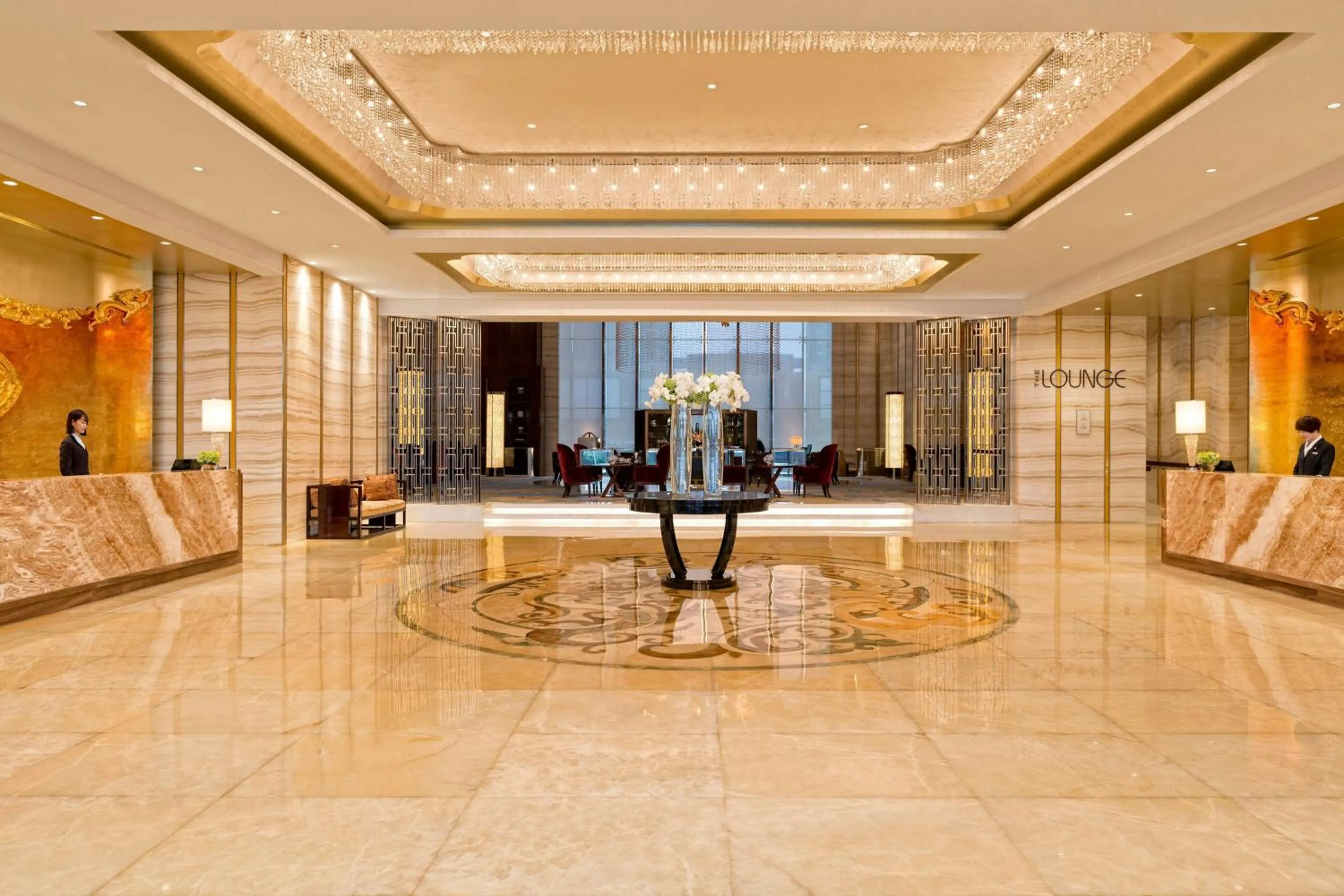 Lobby or reception in Yiwu Marriott Hotel