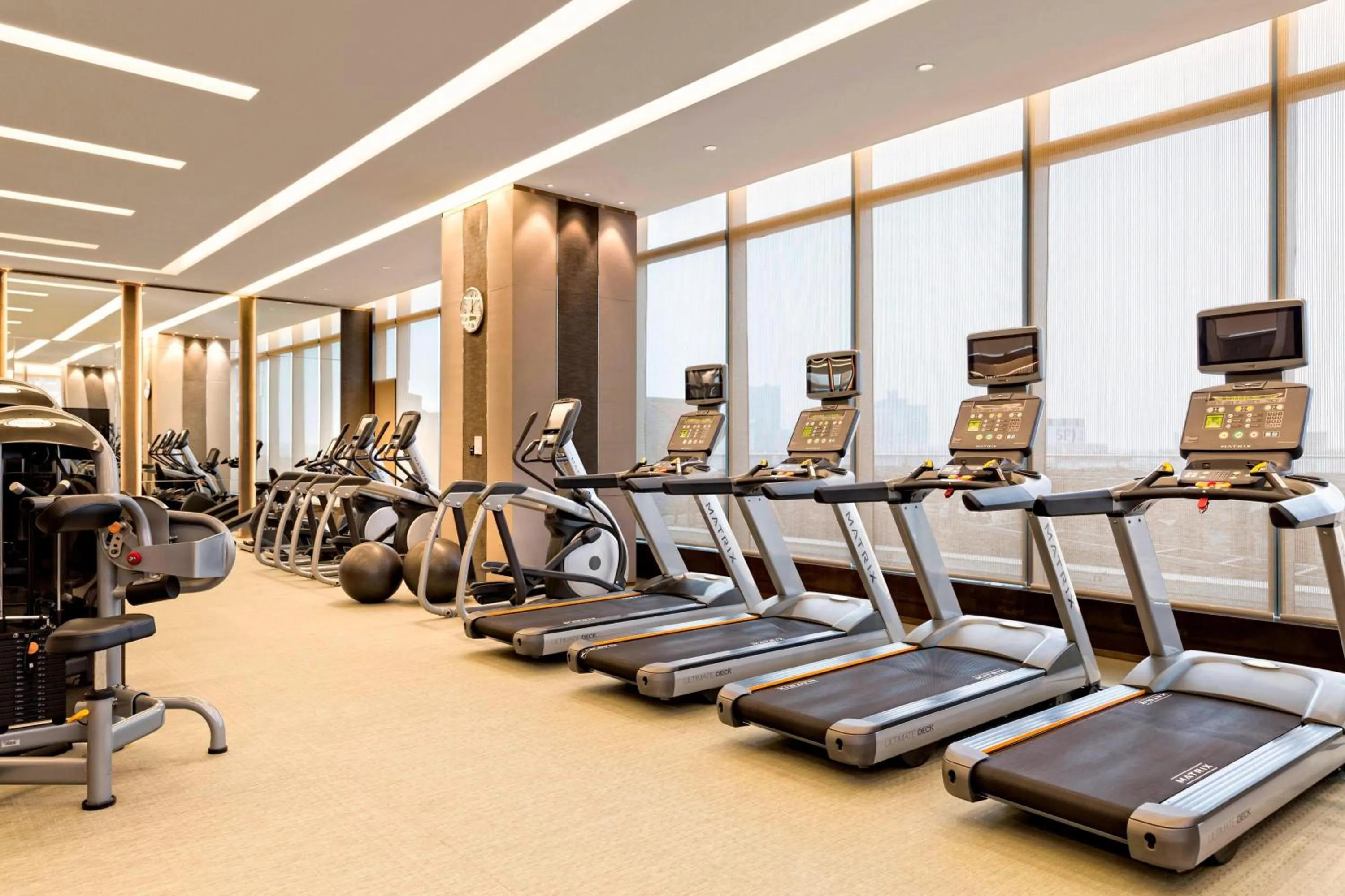 Fitness centre/facilities in Yiwu Marriott Hotel