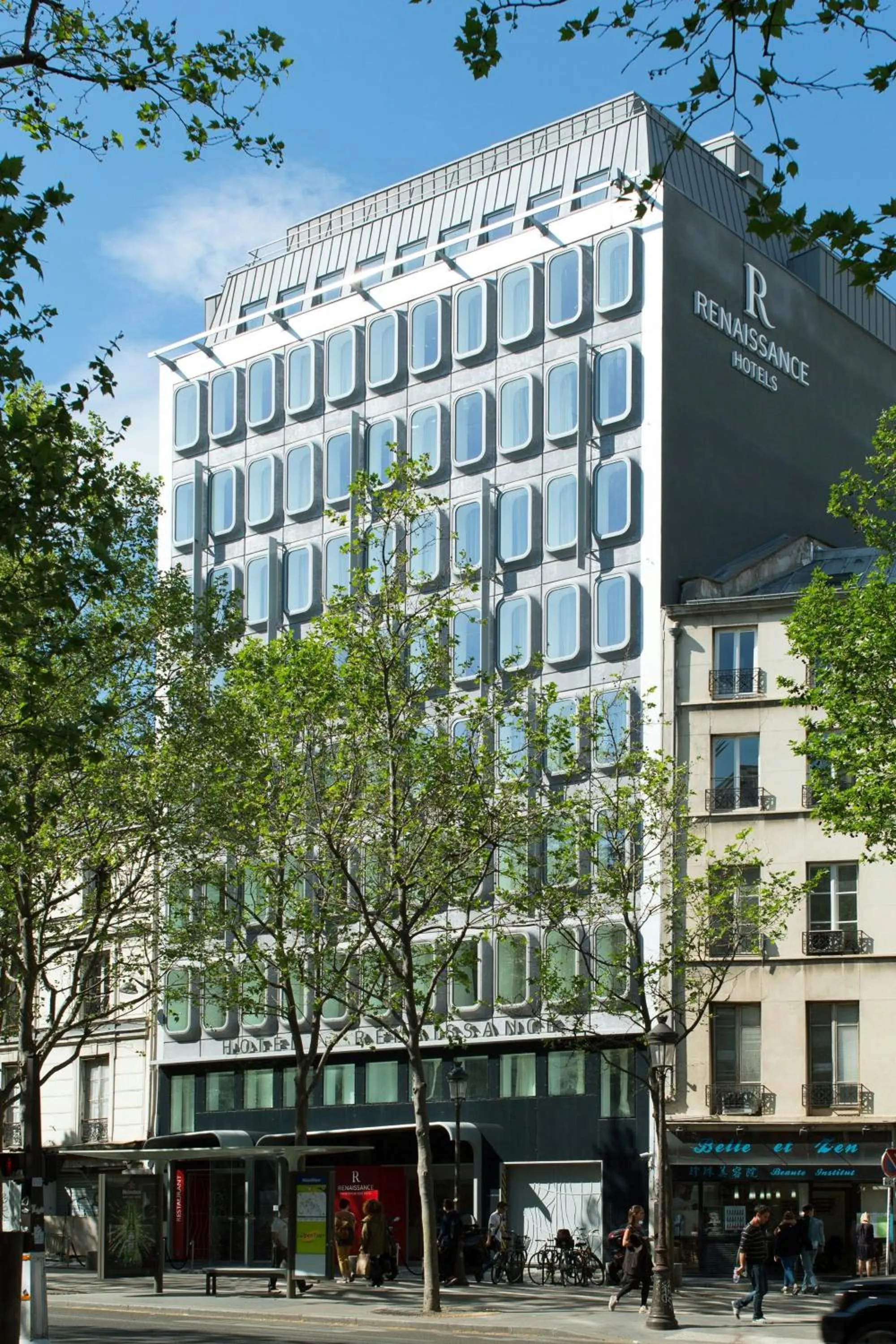 Property building in Renaissance Paris Republique Hotel & Spa