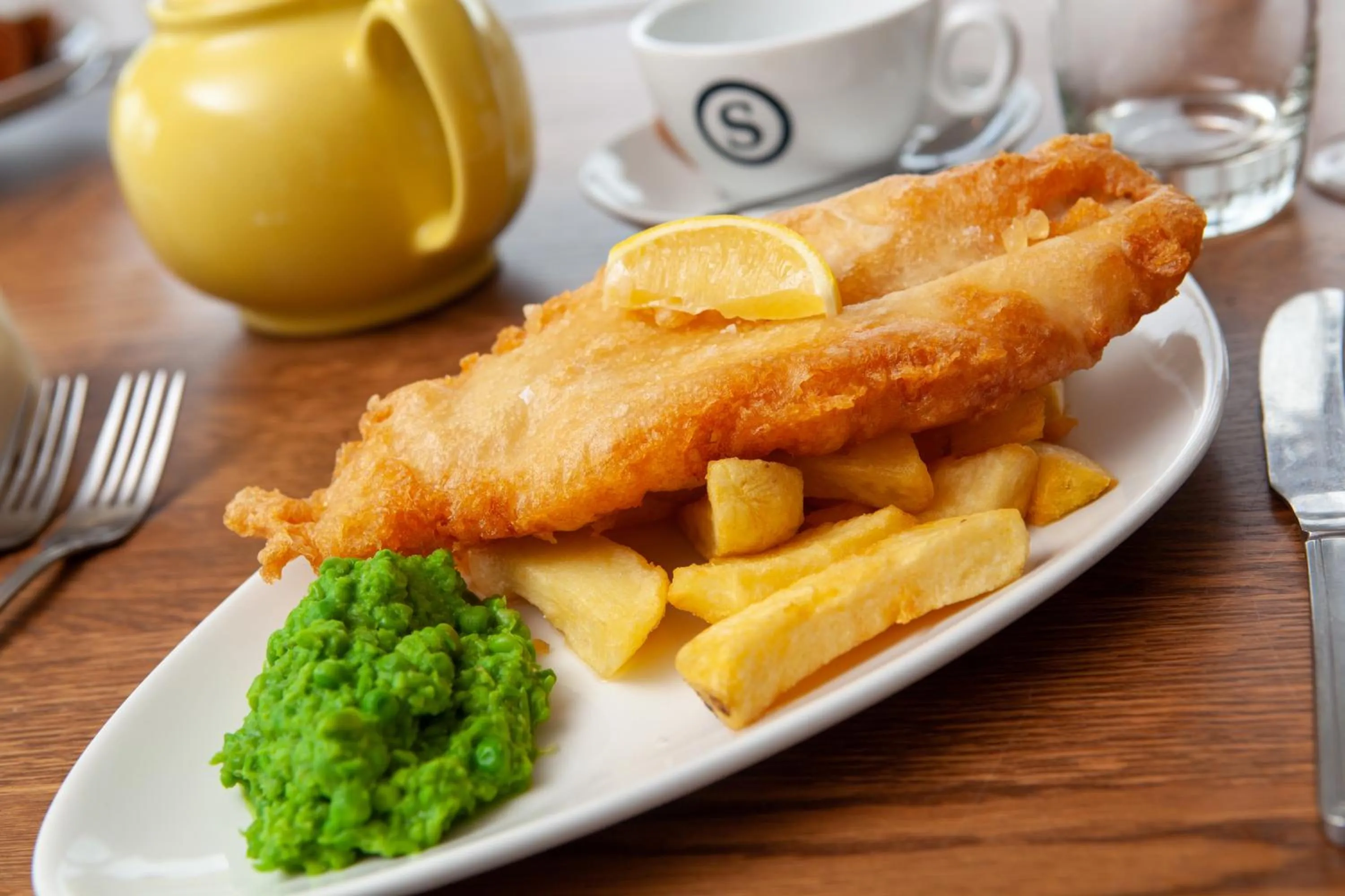 Food and drinks in The Ship Inn