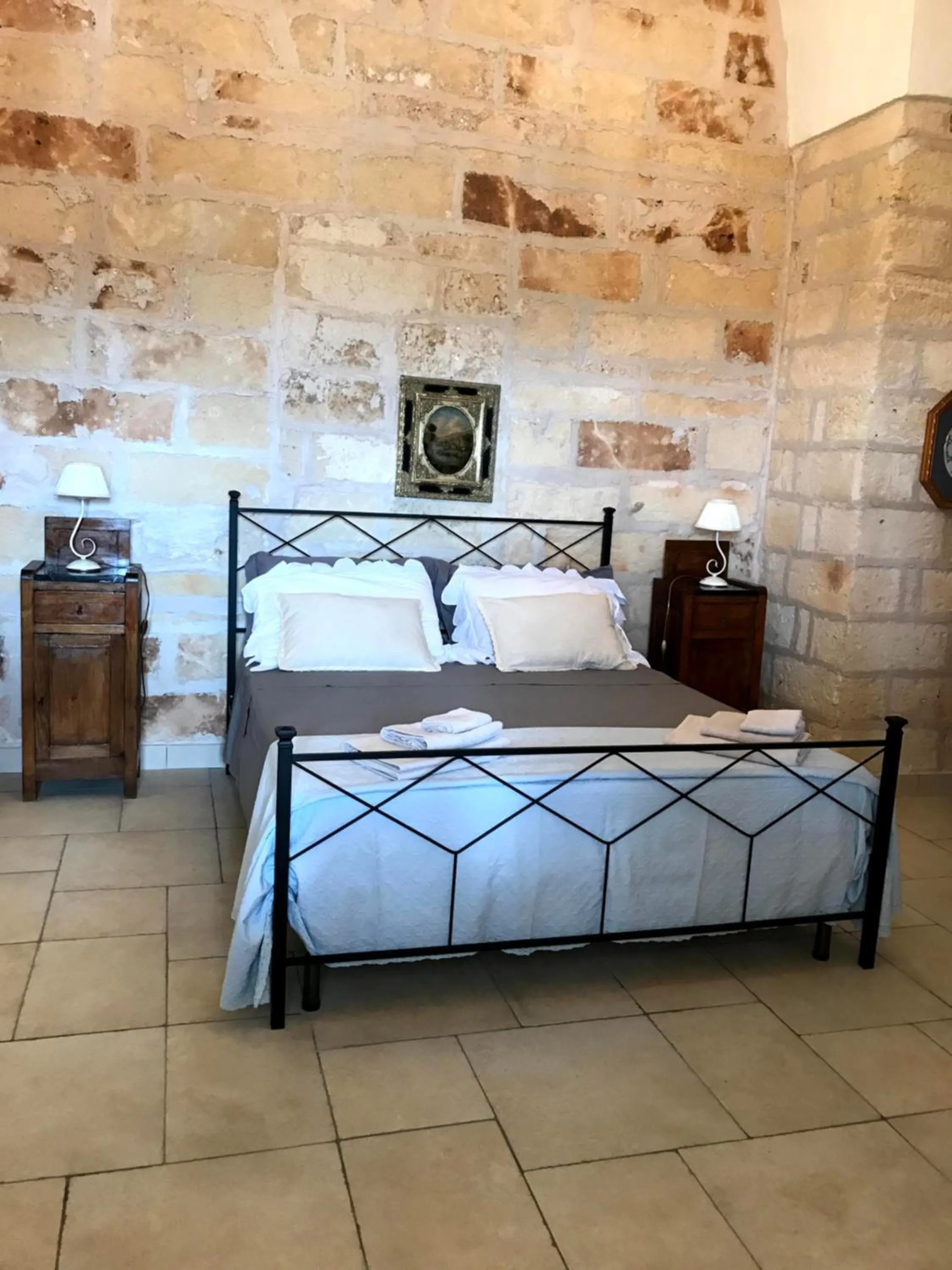 Bed in Masseria Scianne