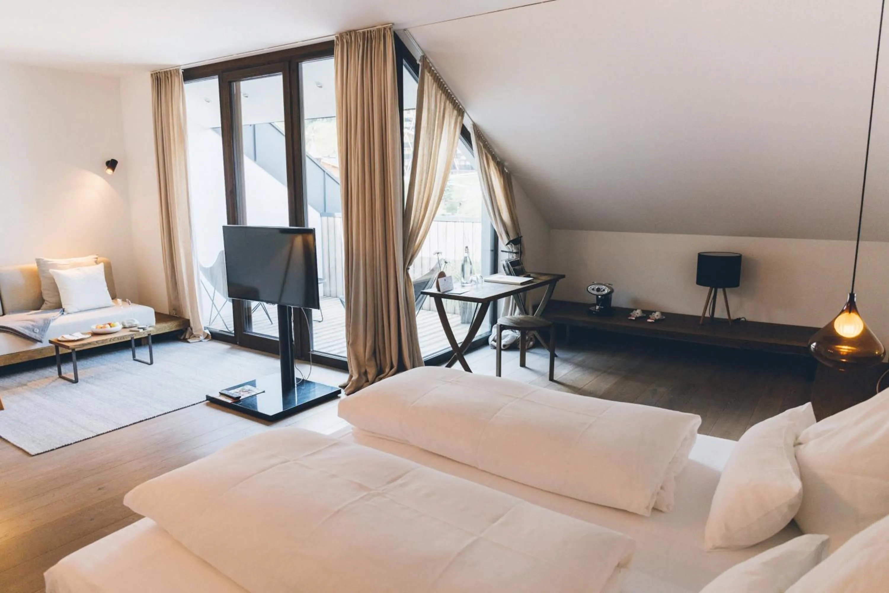 Photo of the whole room, Bed in Wiesergut