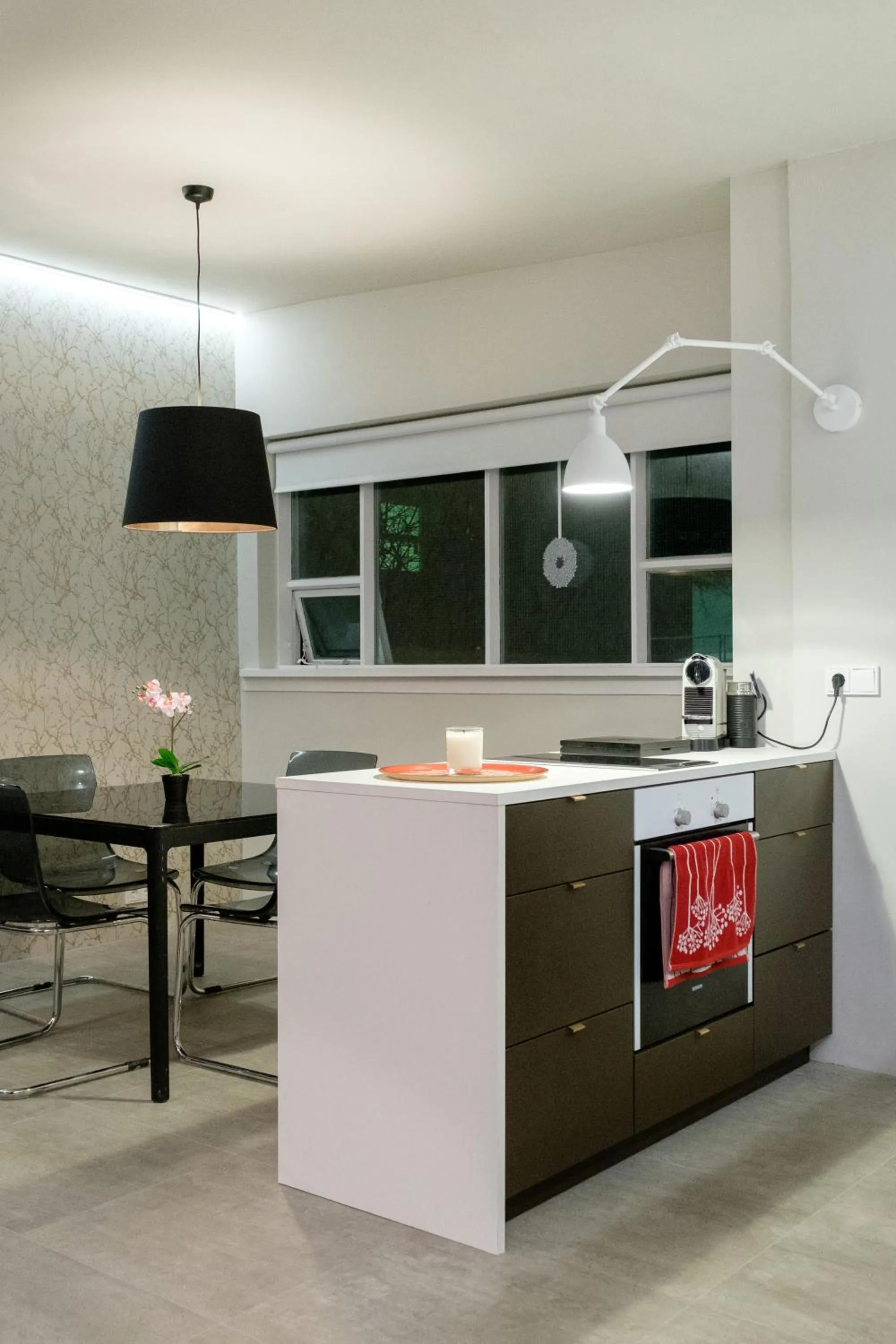 Kitchen or kitchenette in Freyja Guesthouse & Suites