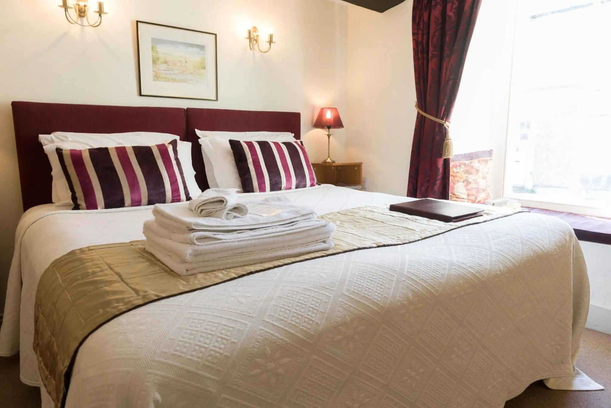 Bed in Willance House Guest House