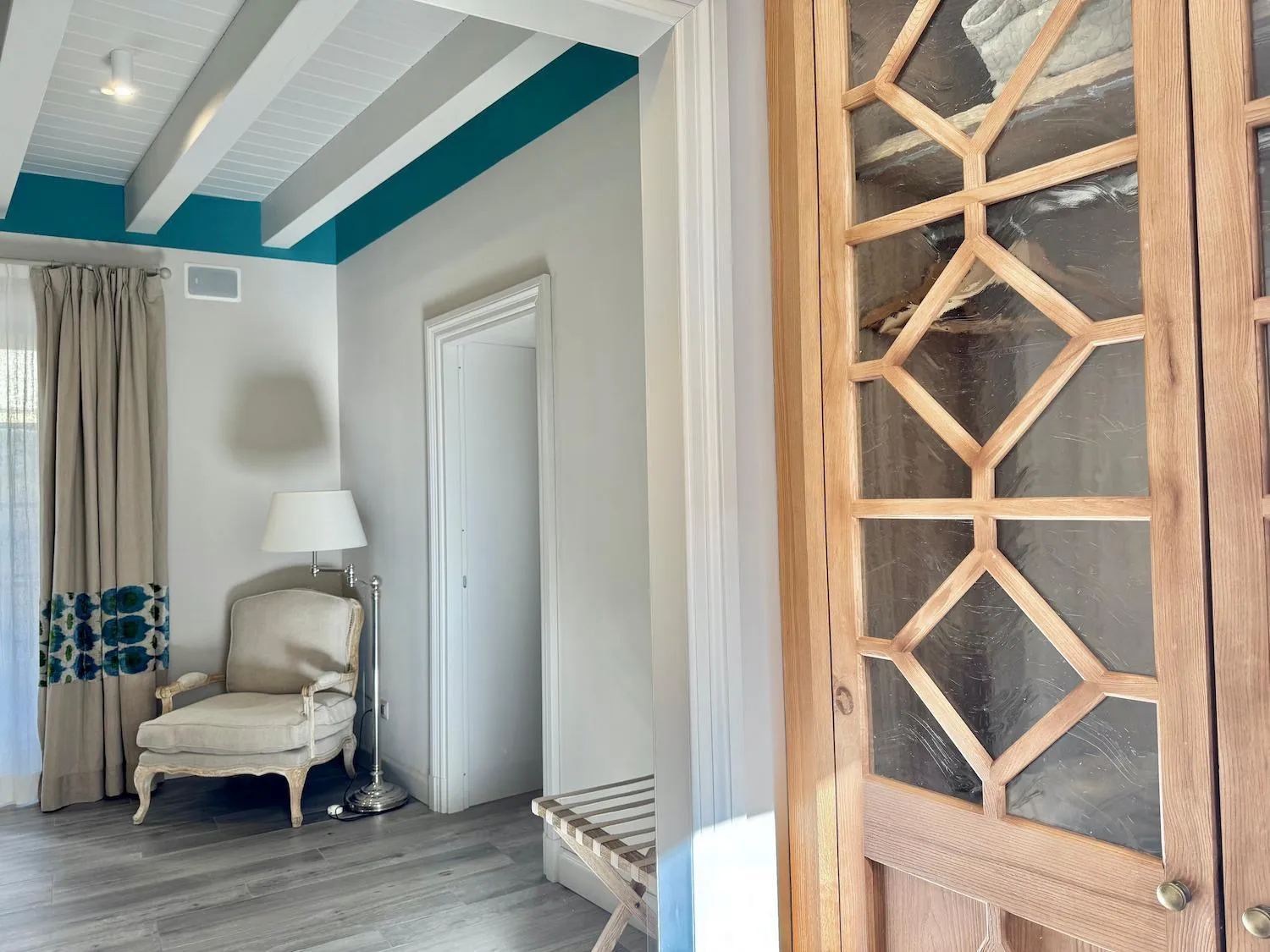 Decorative detail in Hotel San Michele