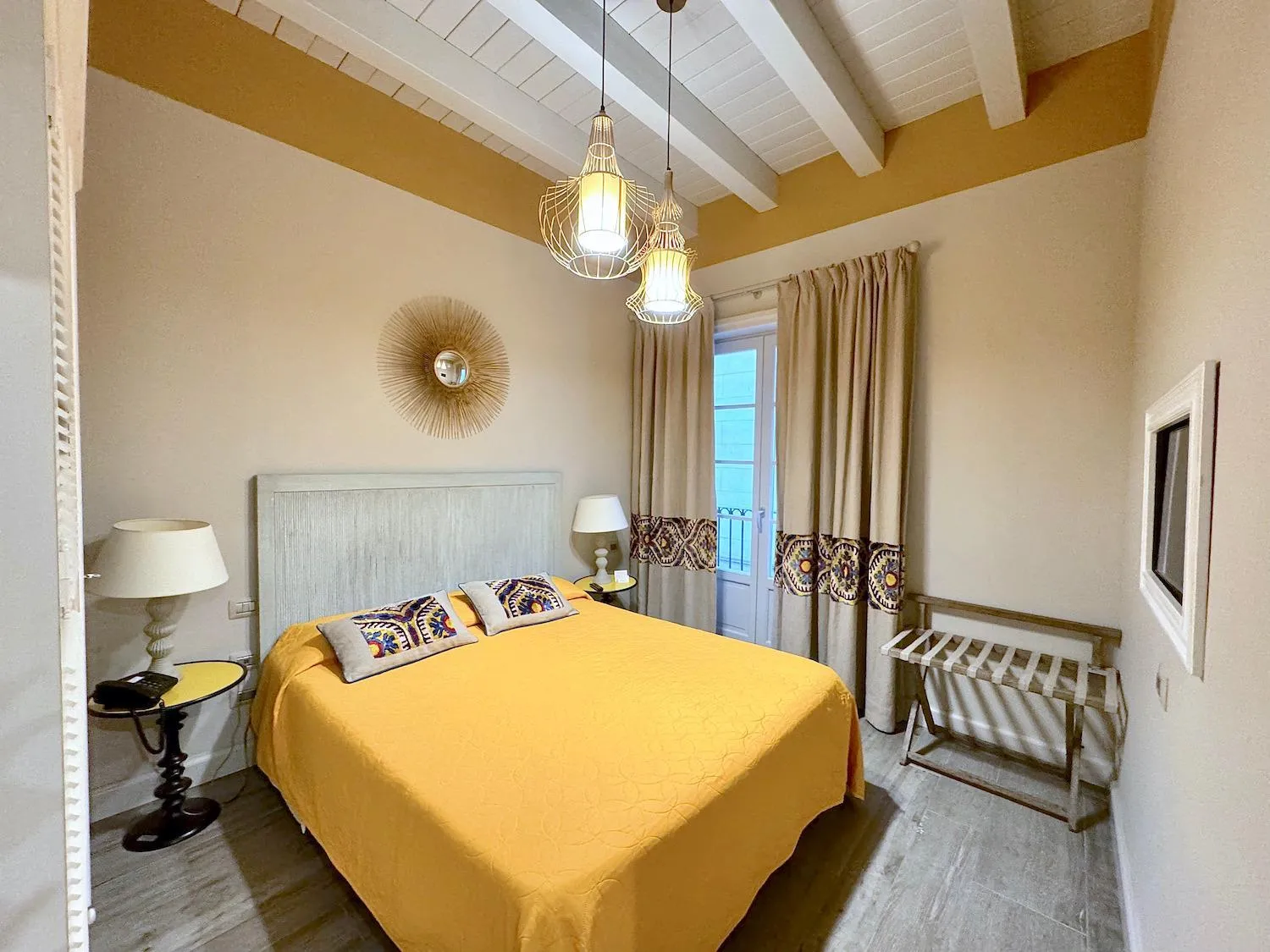 Bedroom, Bed in Hotel San Michele