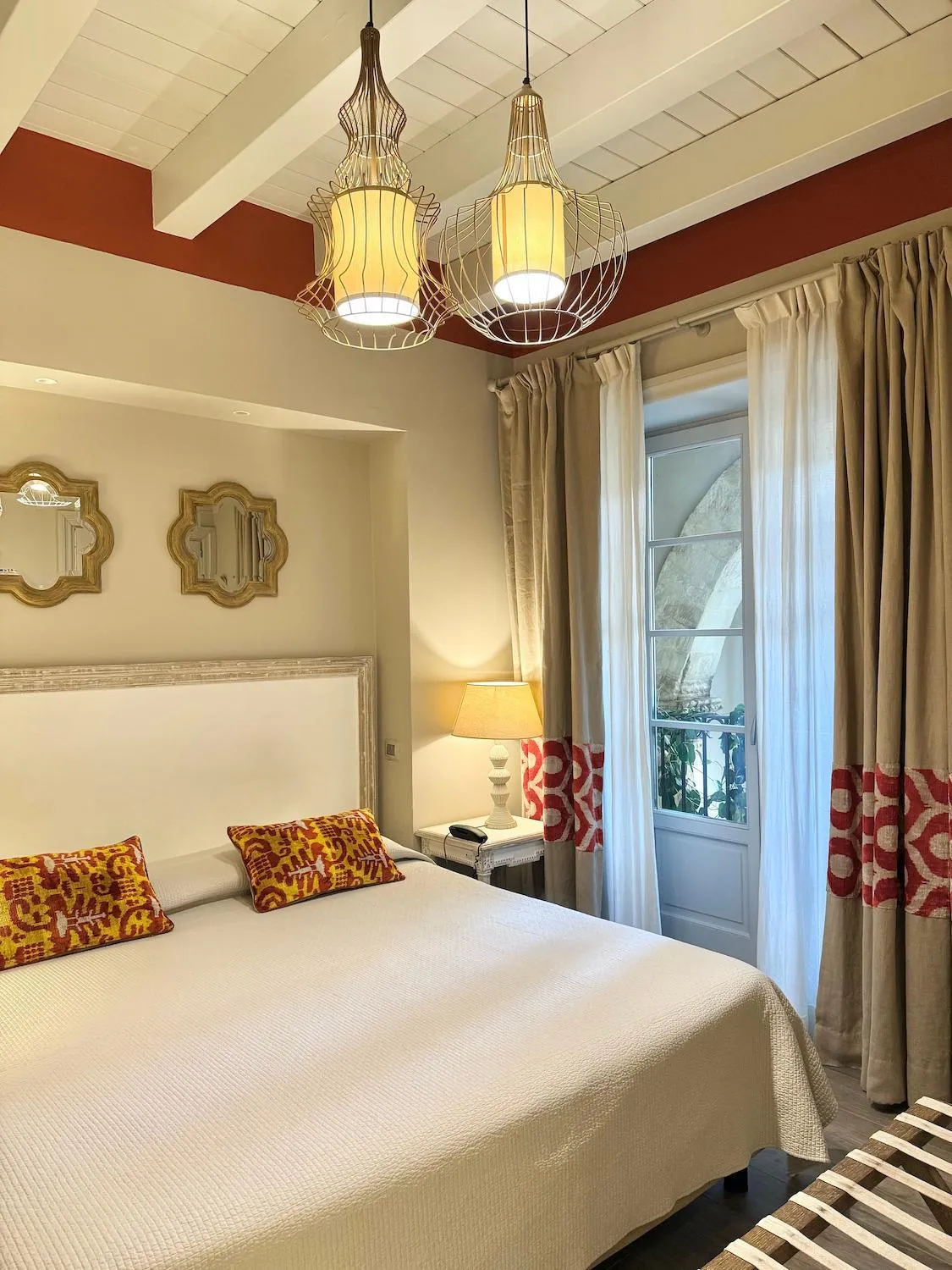 Bedroom, Bed in Hotel San Michele