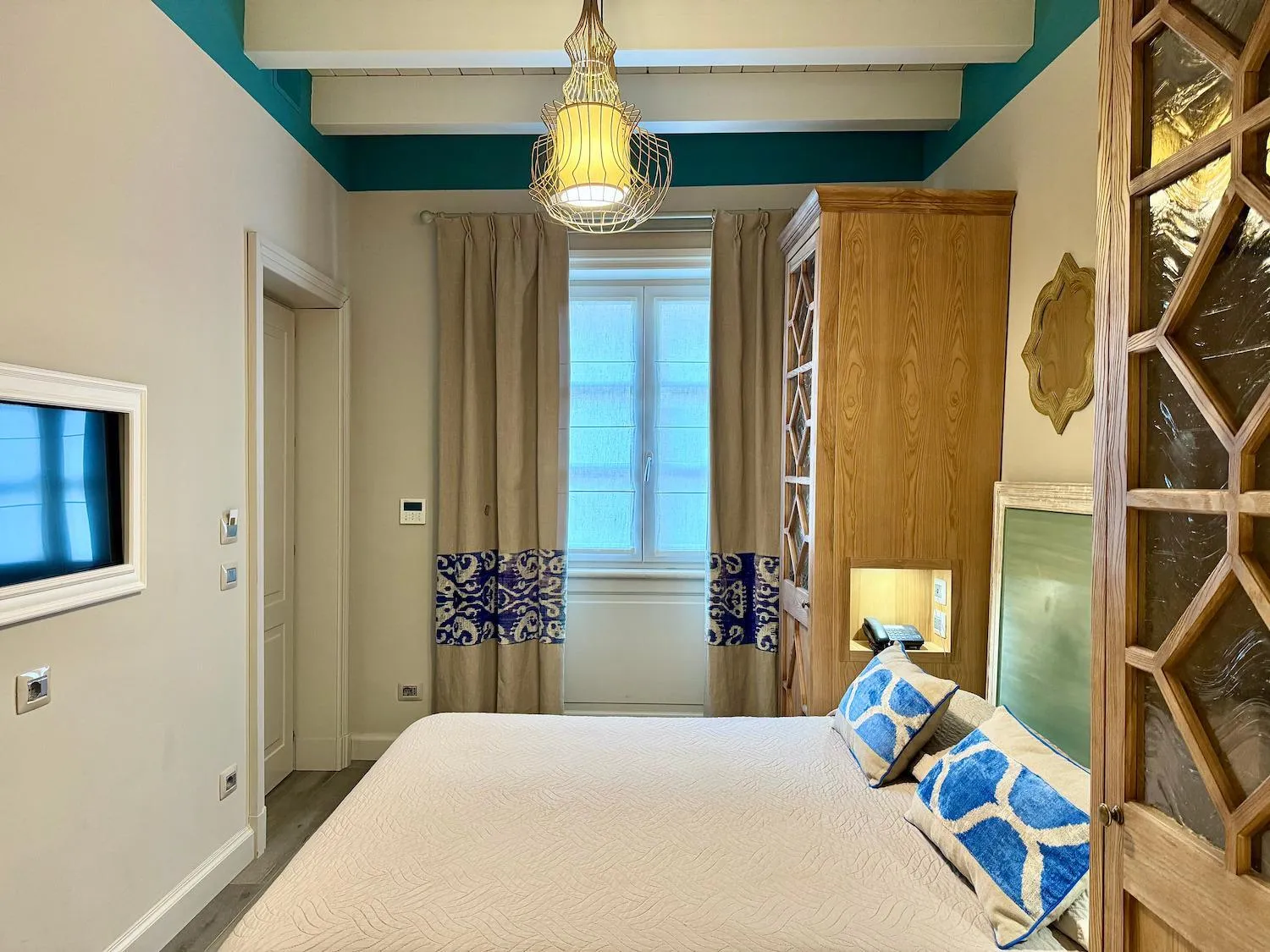 Bedroom, Bed in Hotel San Michele