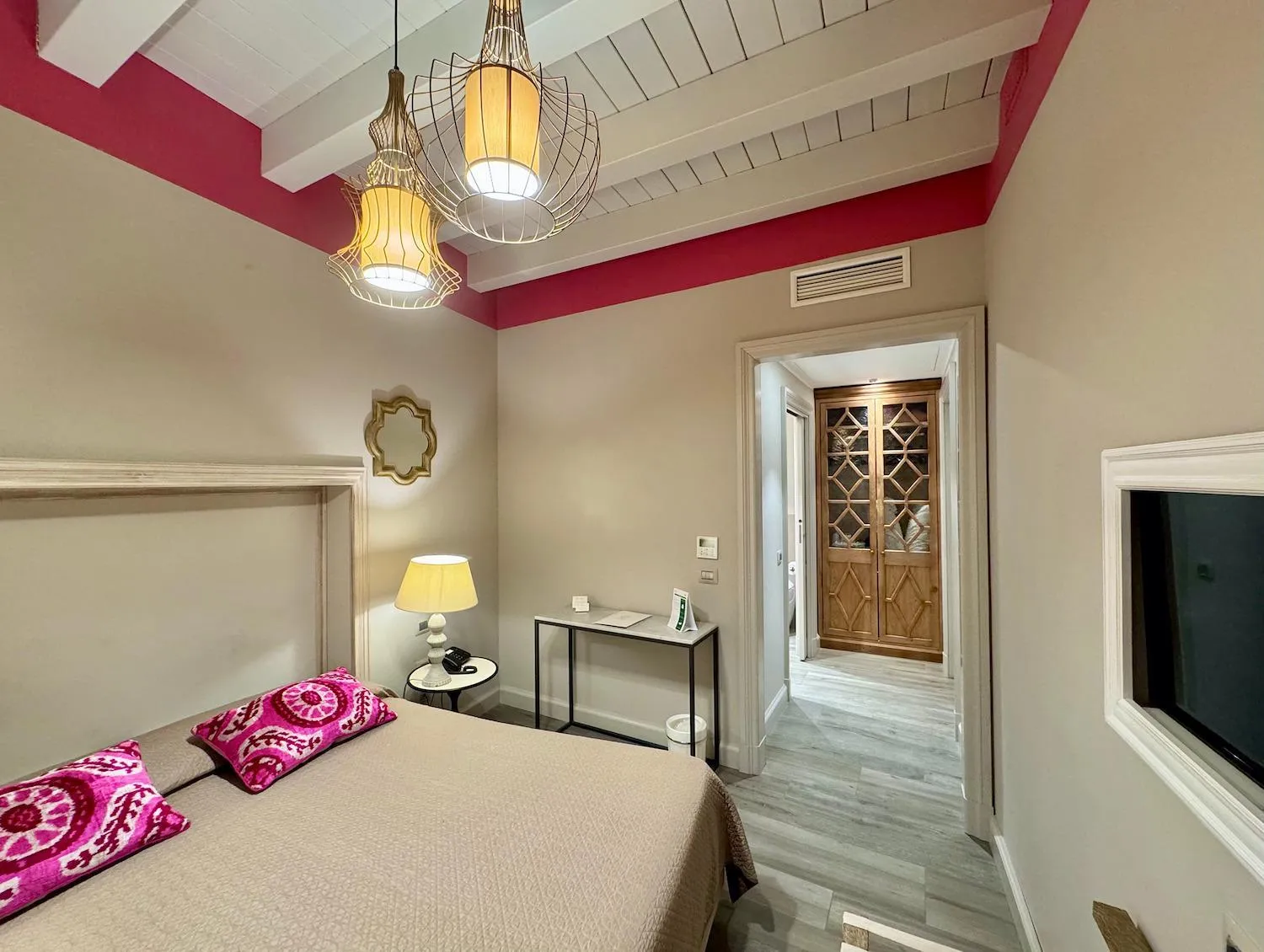 Bedroom, Bed in Hotel San Michele