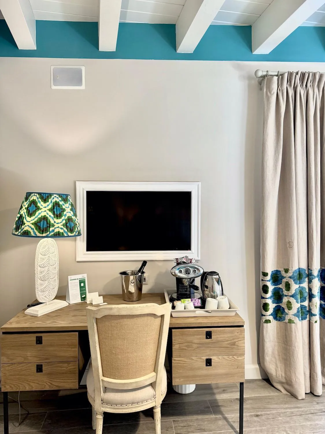 Decorative detail in Hotel San Michele