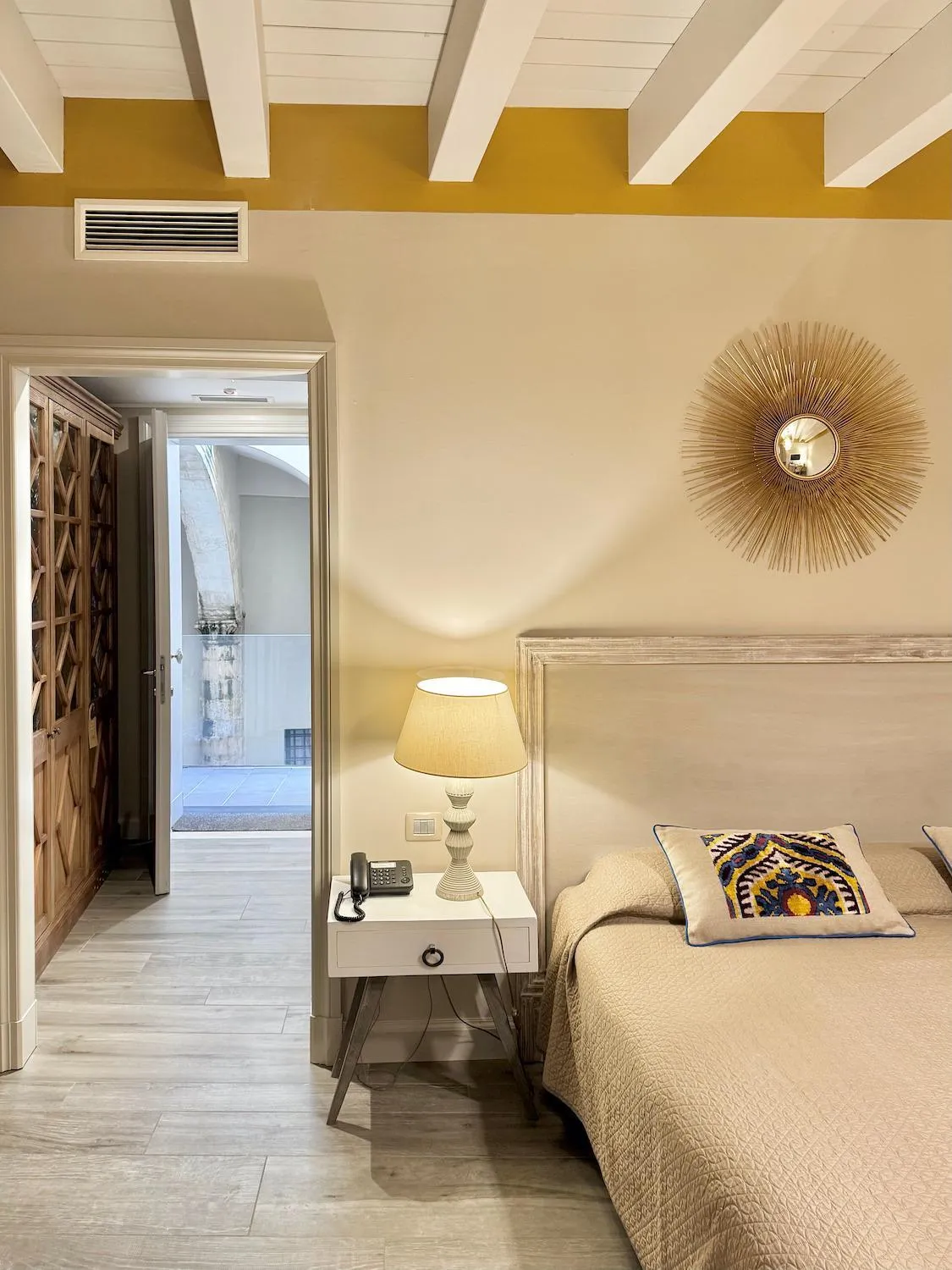 Bedroom, Bed in Hotel San Michele