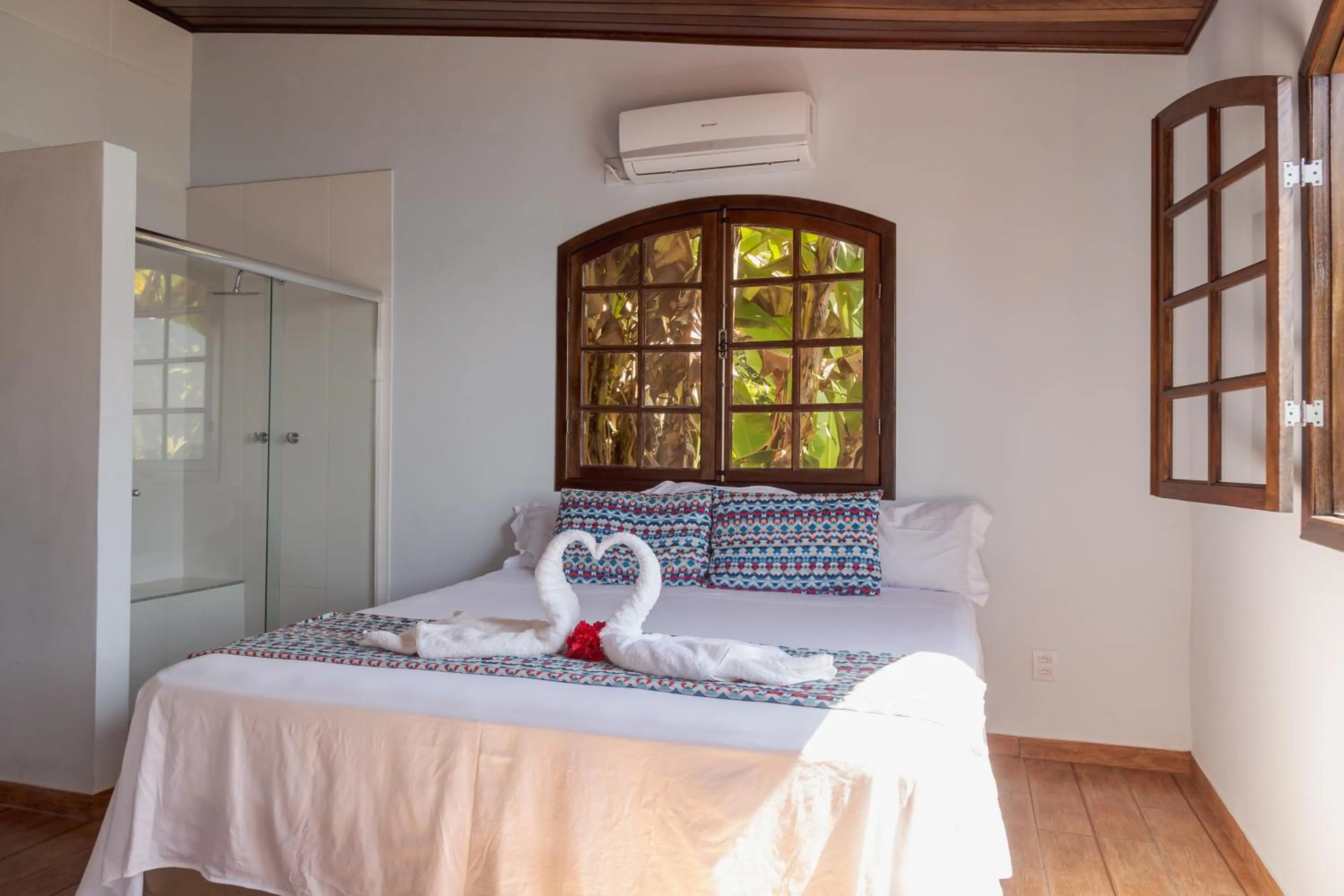 Bed in Pousada Toca do Mar