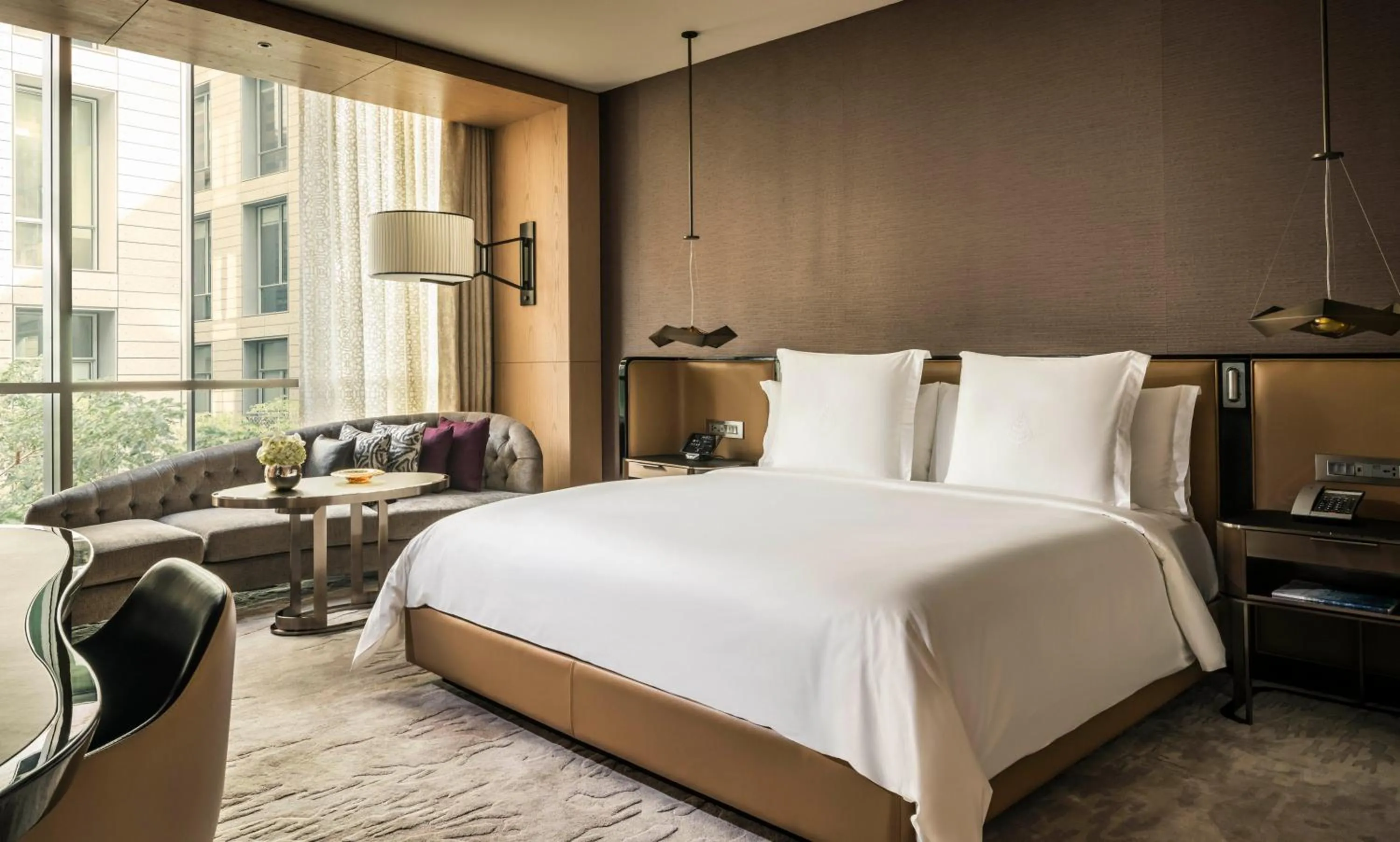 Bedroom, Bed in Four Seasons Hotel Dubai International Financial Centre