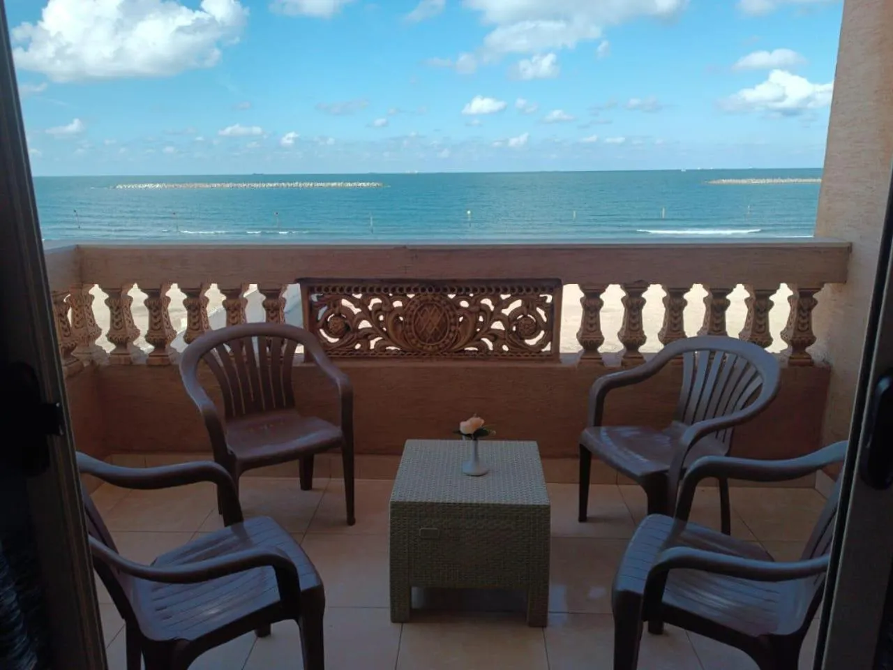 Sea view in Ras El Bar Apartments Armed Forces