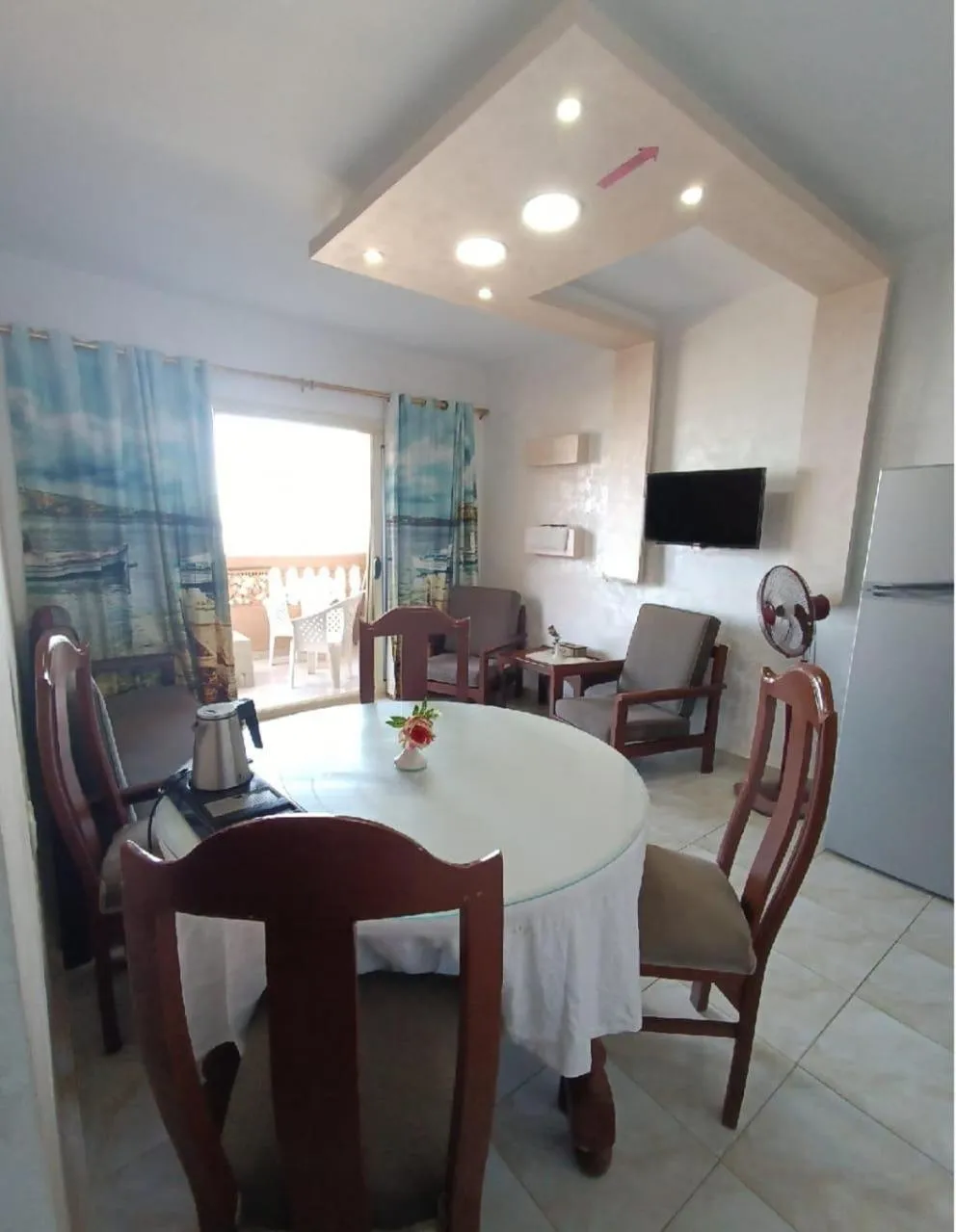 Living room in Ras El Bar Apartments Armed Forces