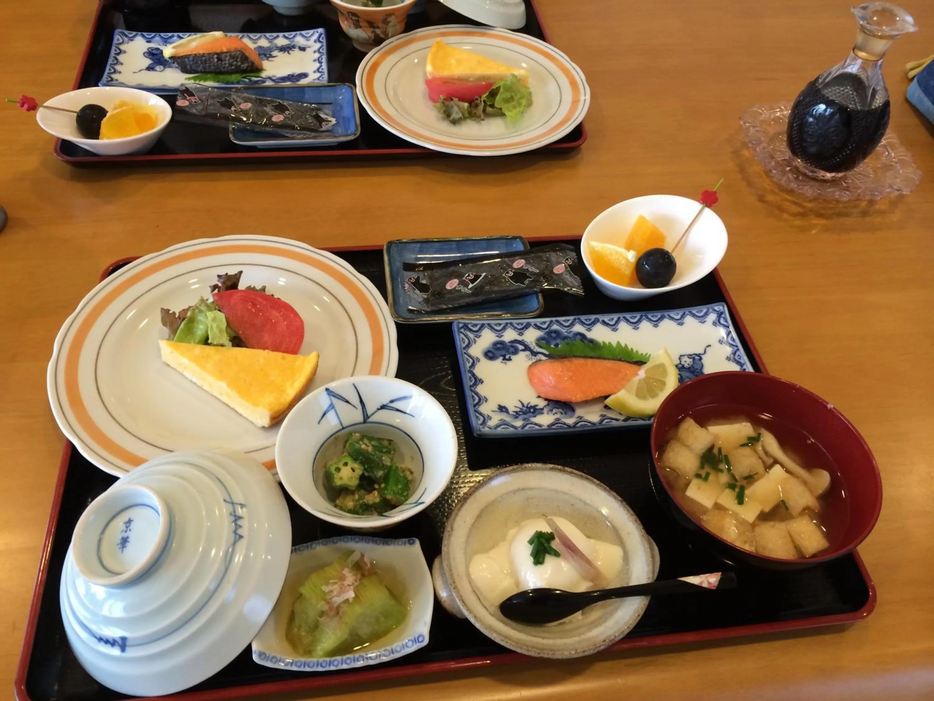 Breakfast in Tamaki Ryokan