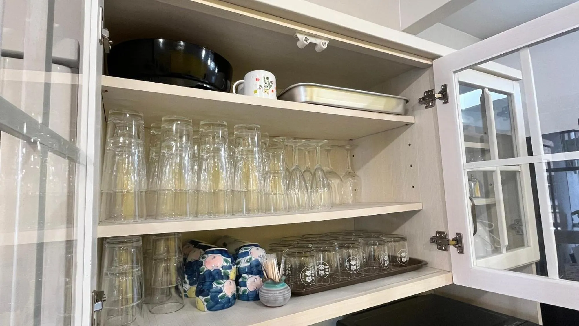 kitchen in Tamaki Ryokan