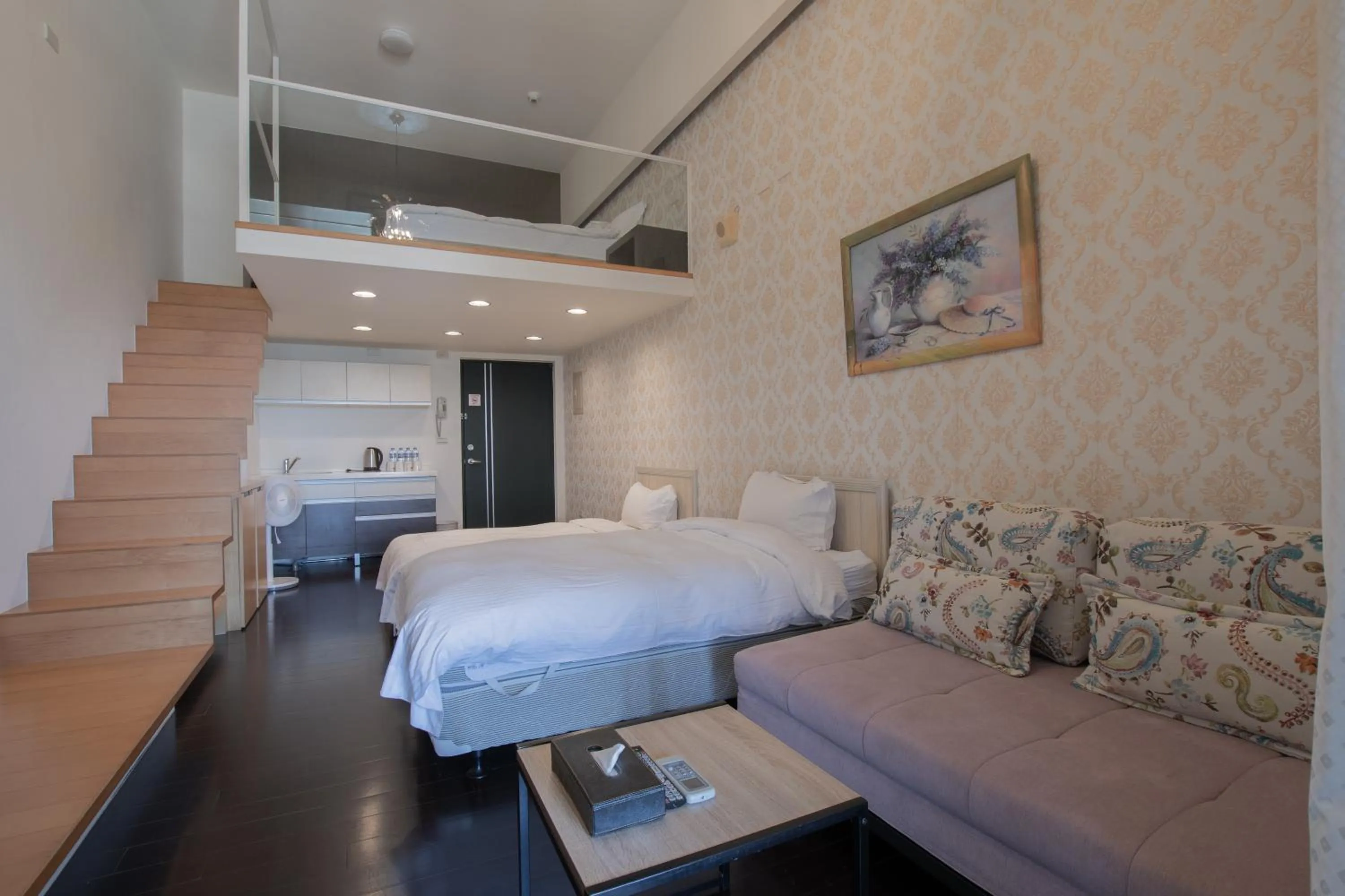 Bed in Duoai Mineral Spring