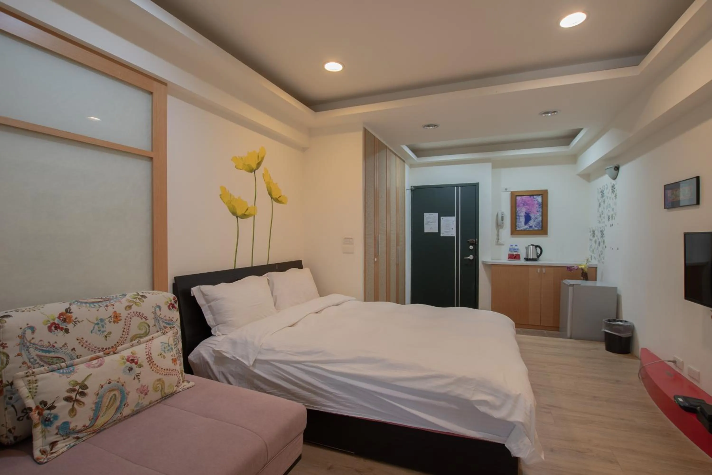 Bed in Duoai Mineral Spring