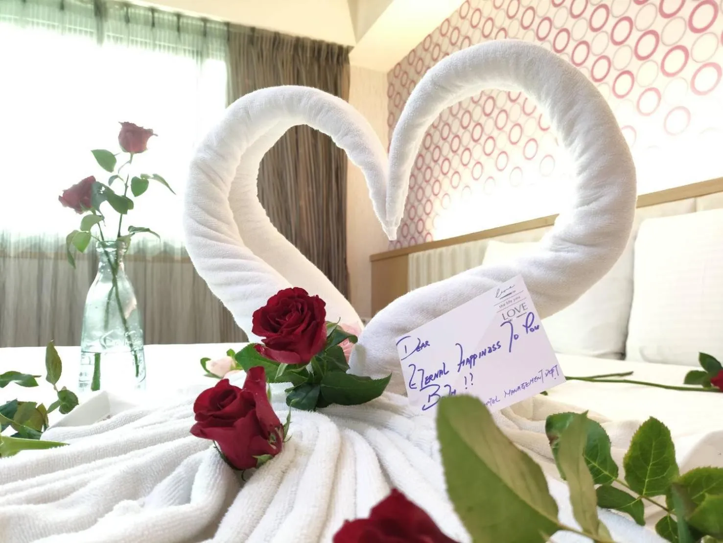 Bedroom in Mei Hotel