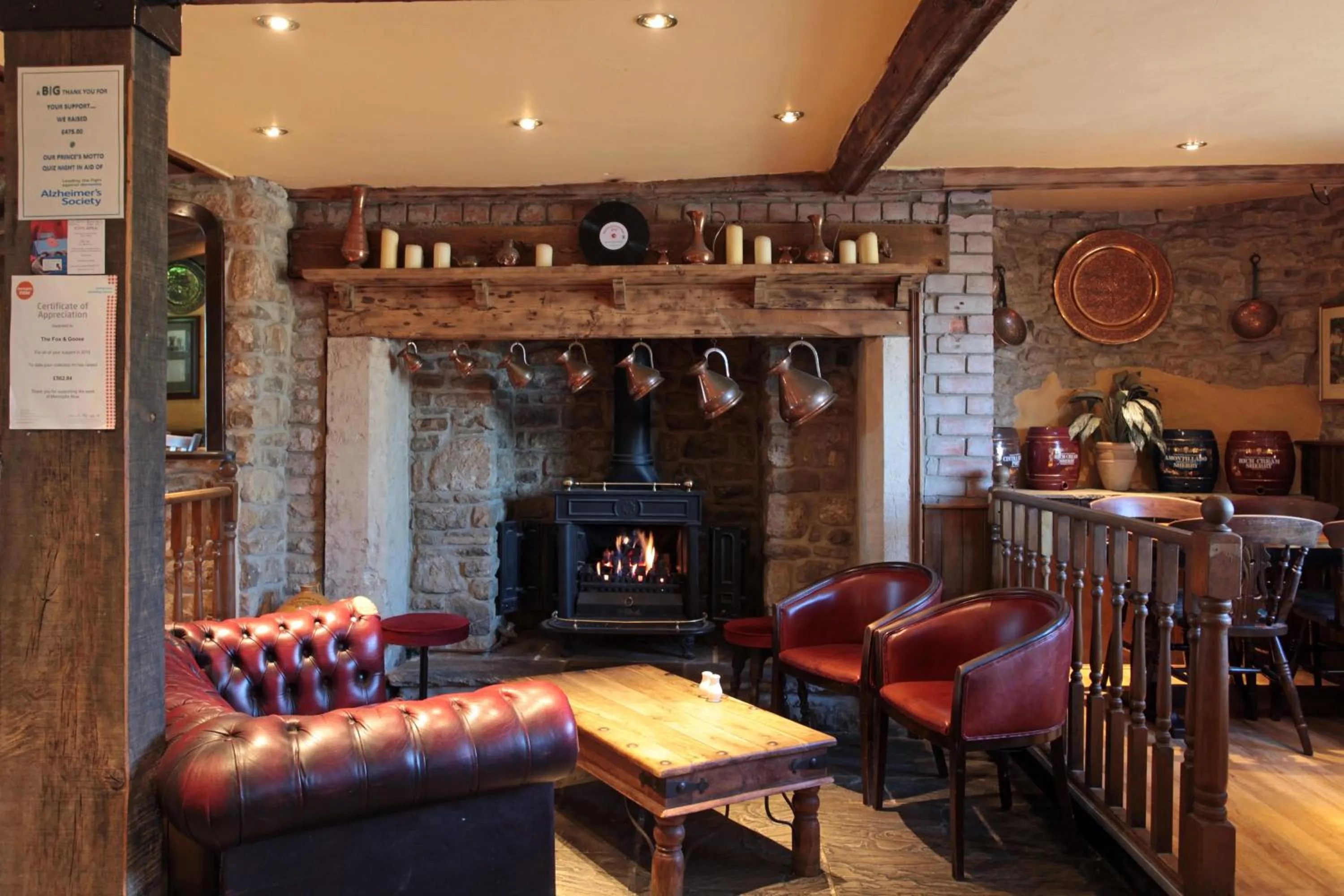 Restaurant/places to eat in Fox & Goose, Barrow Gurney by Marston's Inns
