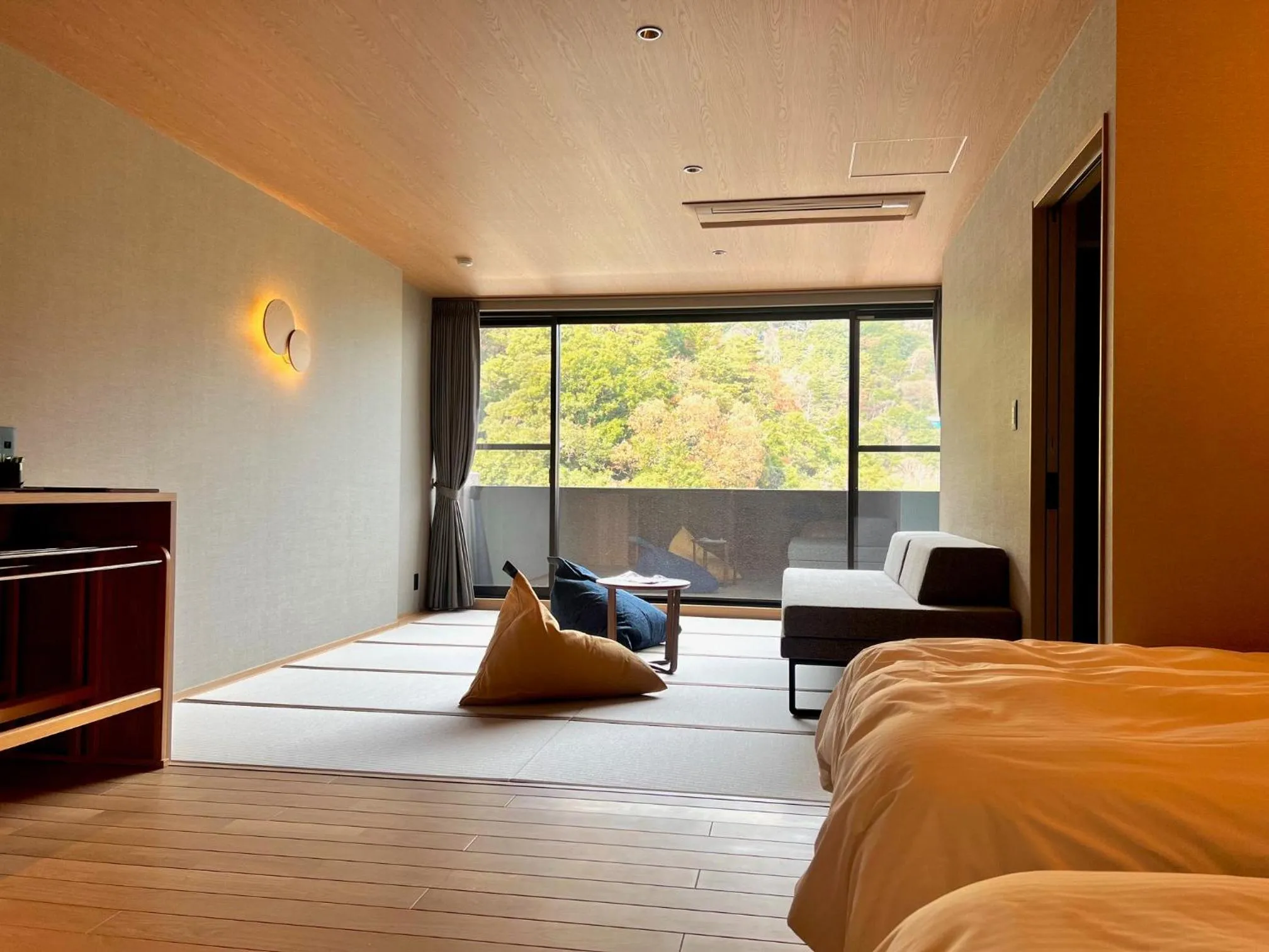 Bed in Hotel Yunomoto