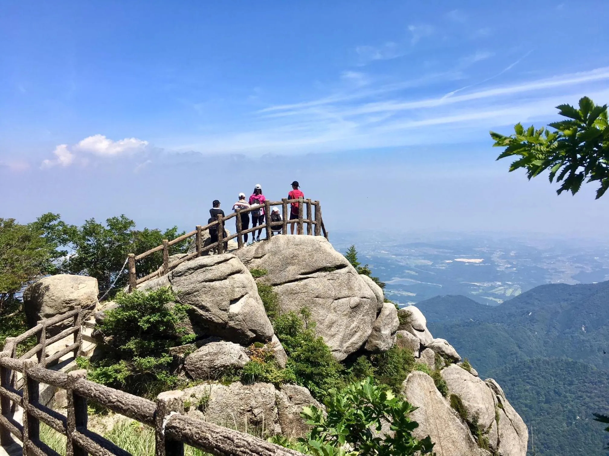 Mountain view in Hotel Yunomoto