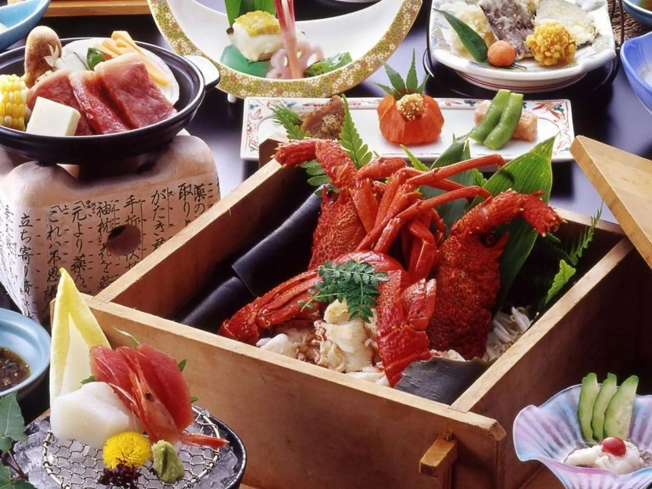 Food in Hotel Yunomoto