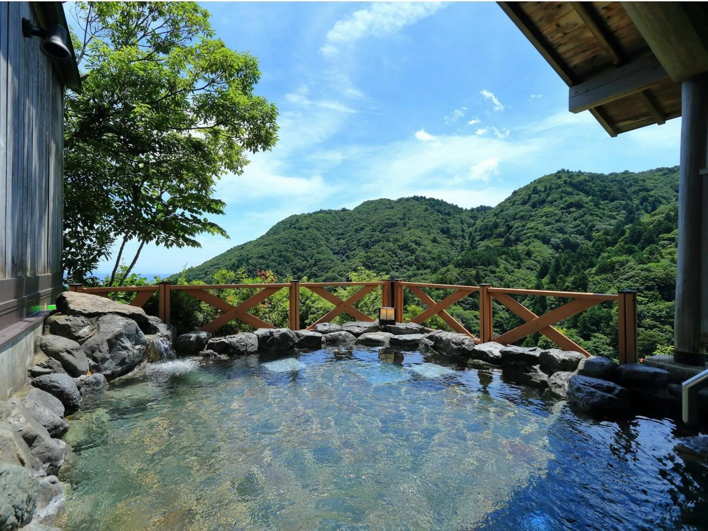 Natural landscape in Hotel Yunomoto