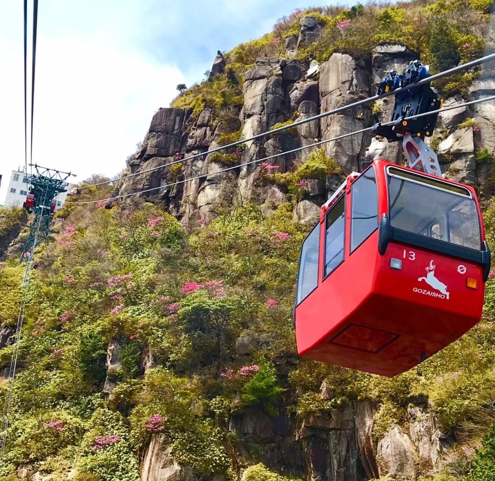 Natural landscape in Hotel Yunomoto
