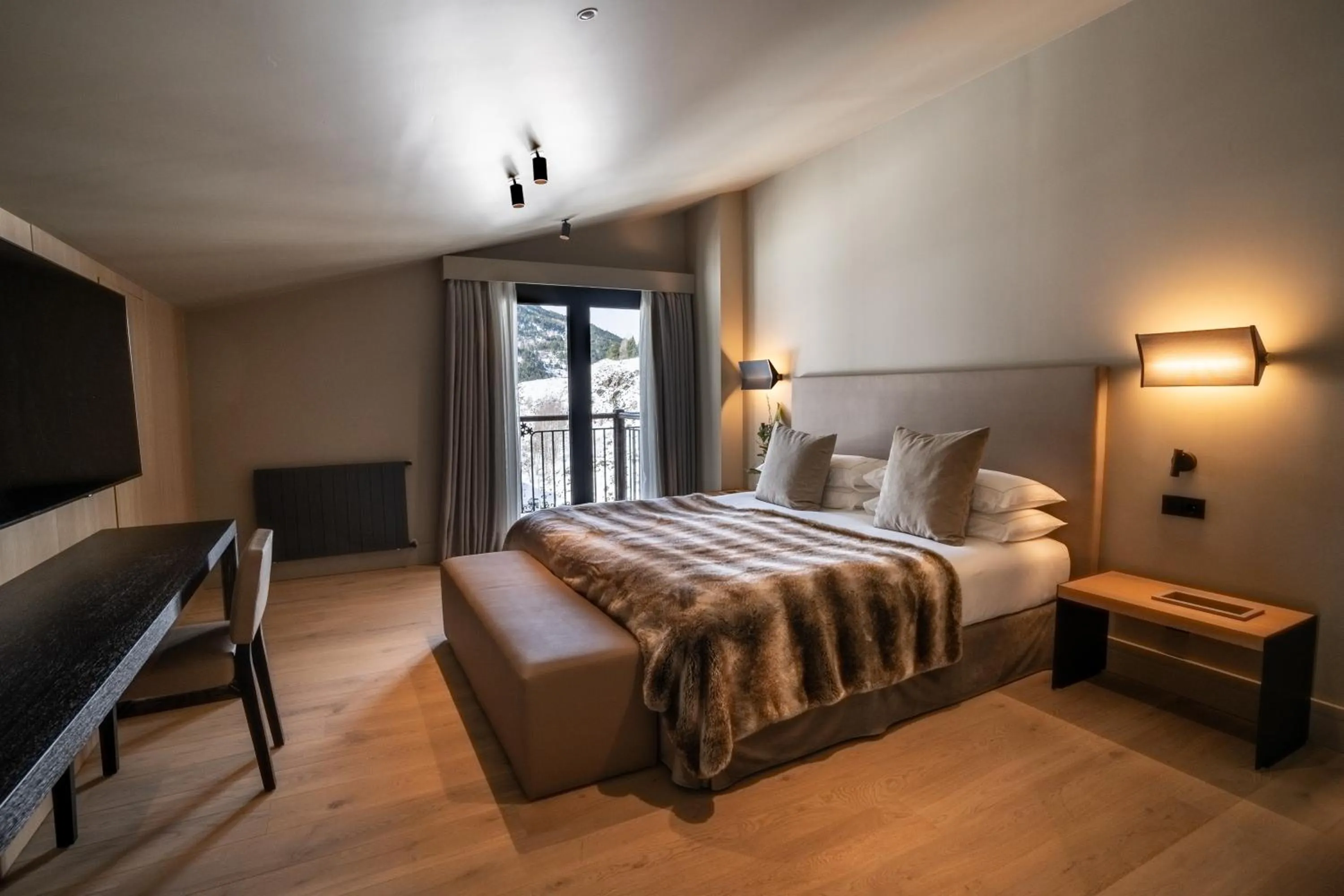 Bedroom, Bed in Serras Andorra