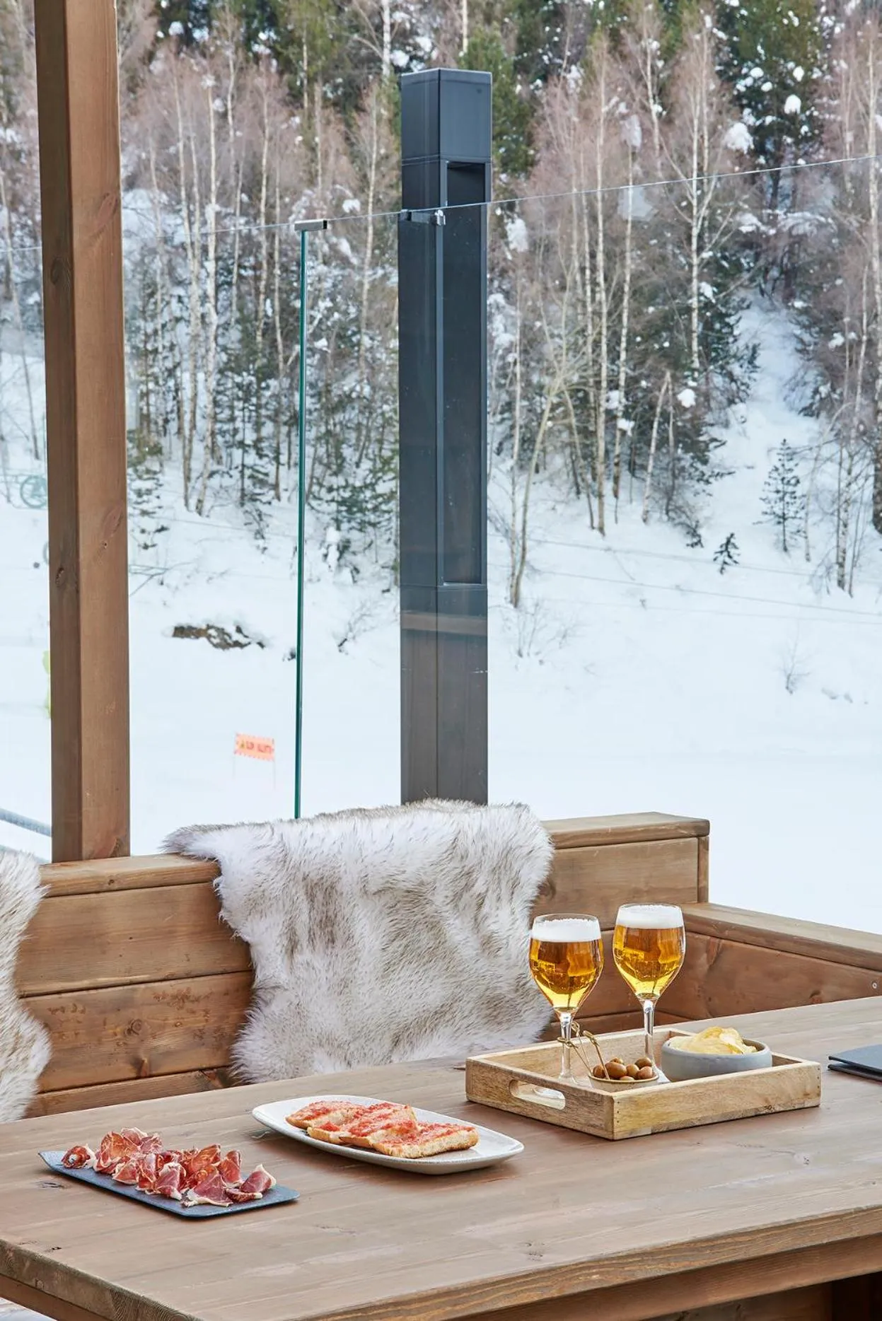 Area and facilities in Serras Andorra