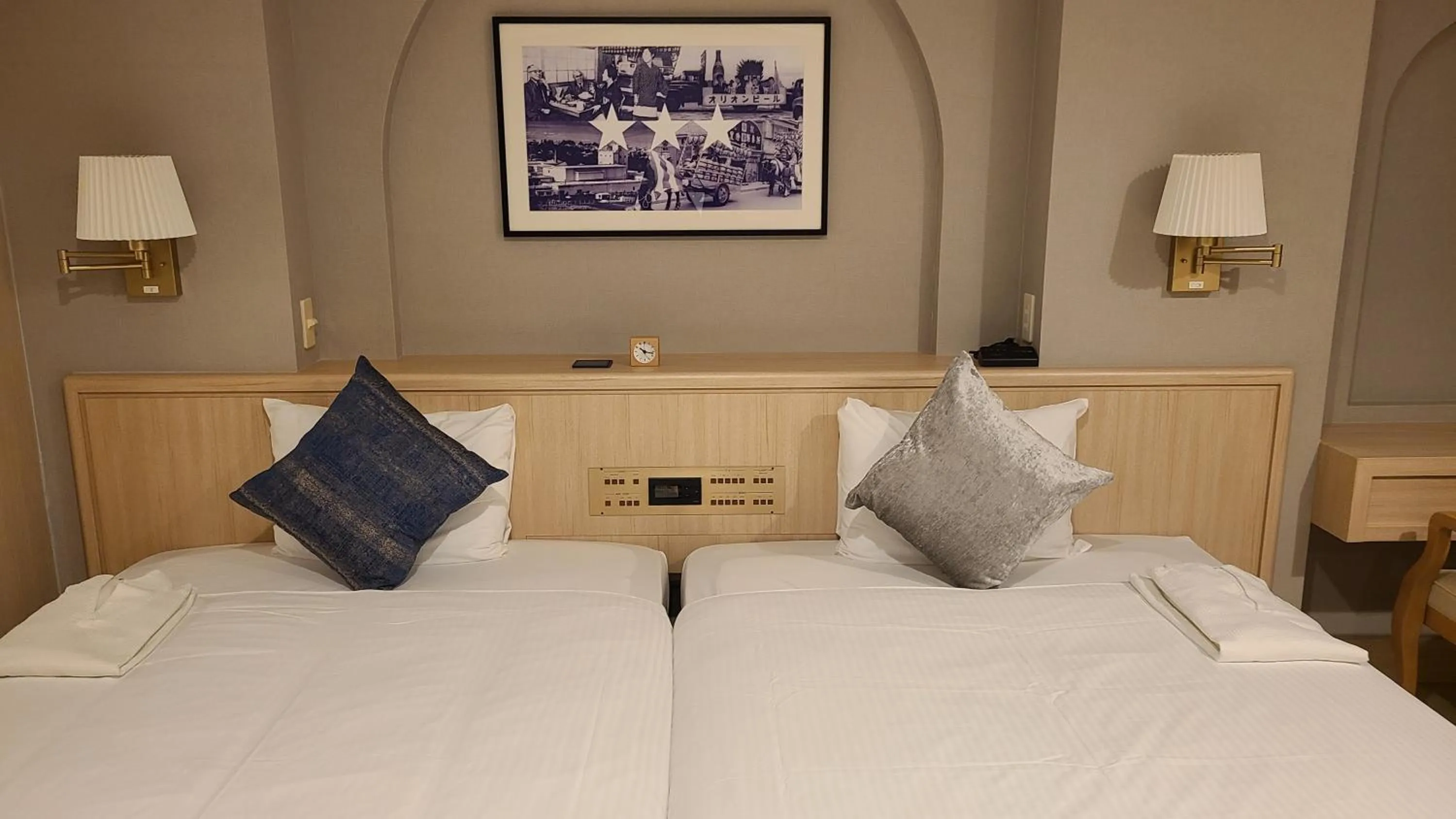 Bed in 琉球オリオンホテル 那覇国際通り